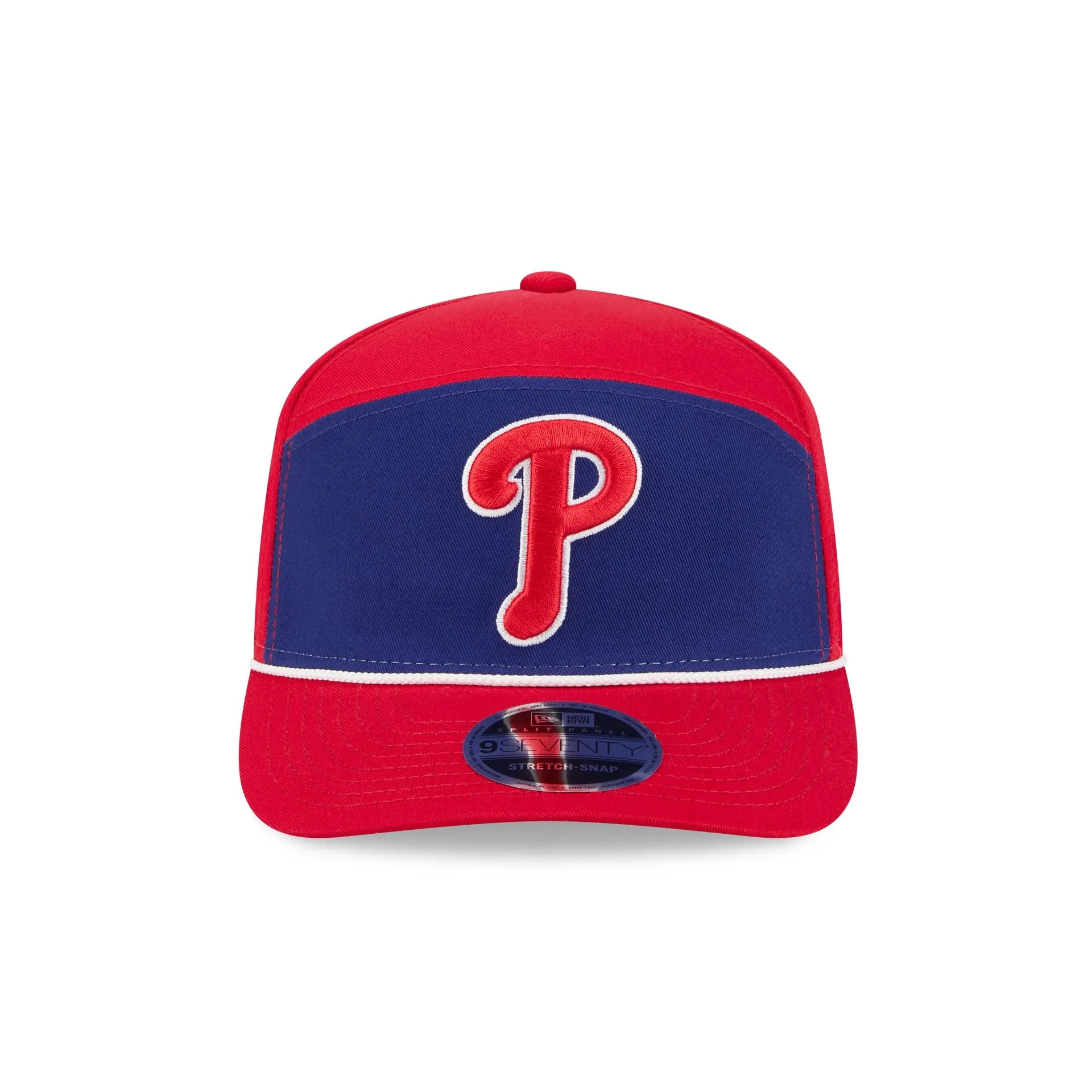 Philadelphia Phillies Split Panel 9SEVENTY Stretch-Snap Hat sold by New Era product image thumbnail 2