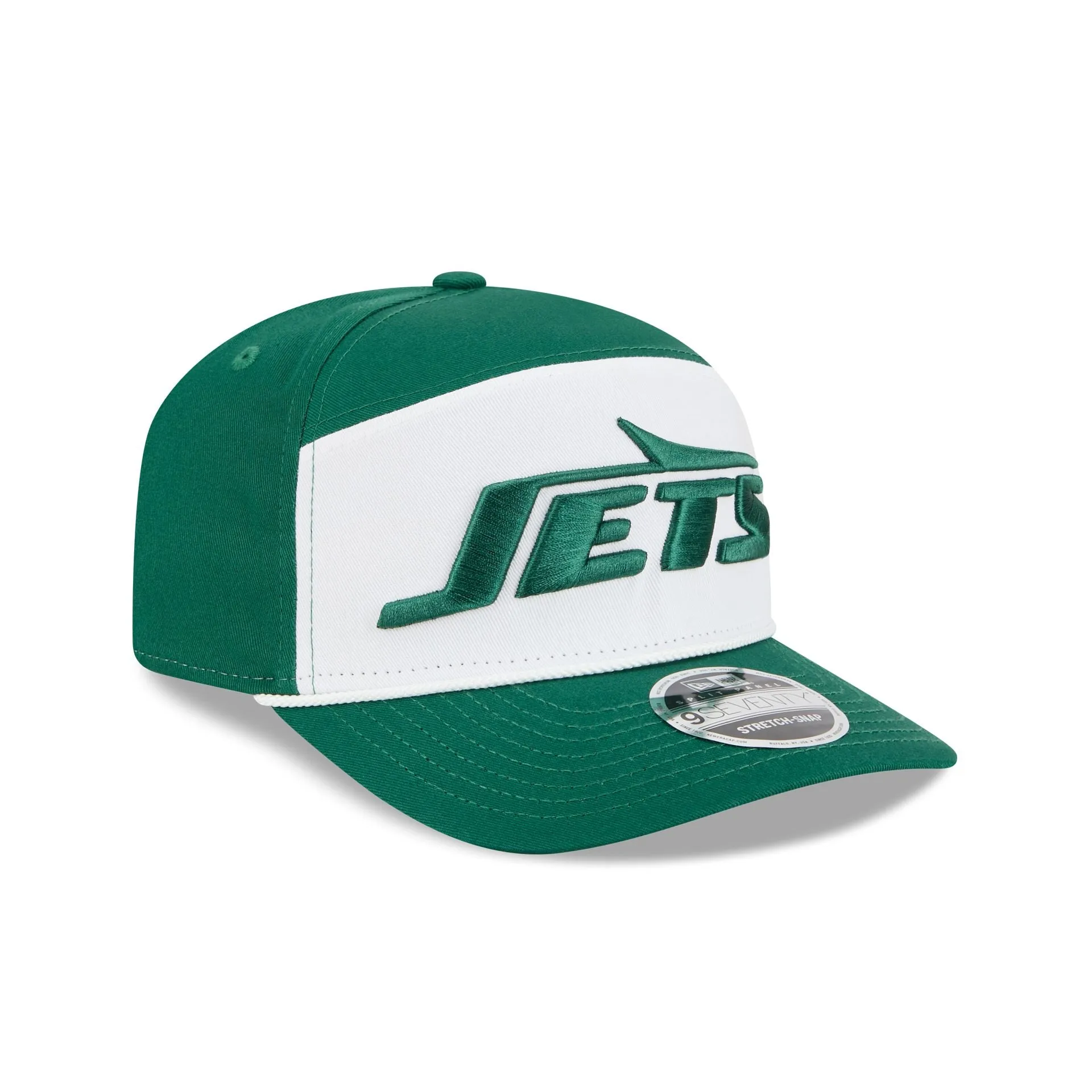 New York Jets Split Panel 9SEVENTY Stretch-Snap Hat sold by New Era product image thumbnail 3
