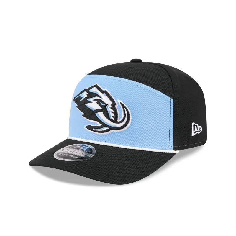 Utah Mammoth Split Panel 9SEVENTY Stretch-Snap Hat sold by New Era