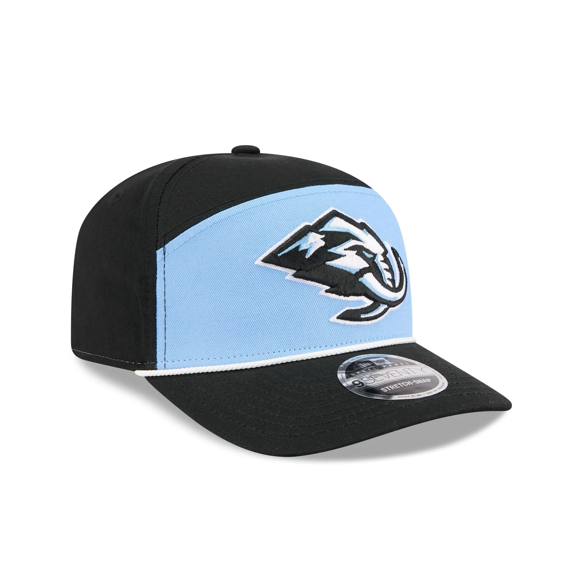 Utah Mammoth Split Panel 9SEVENTY Stretch-Snap Hat sold by New Era product image thumbnail 3