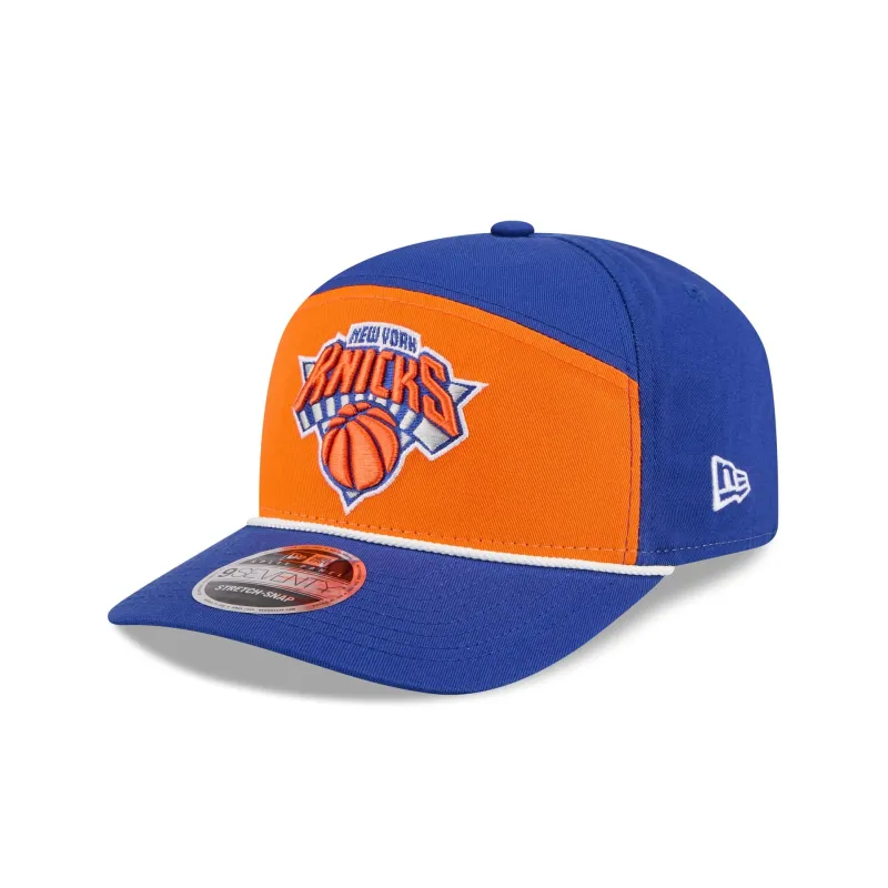 New York Knicks Split Panel 9SEVENTY Stretch-Snap Hat sold by New Era
