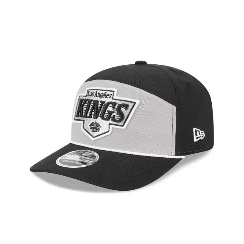 Los Angeles Kings Split Panel 9SEVENTY Stretch-Snap Hat sold by New Era