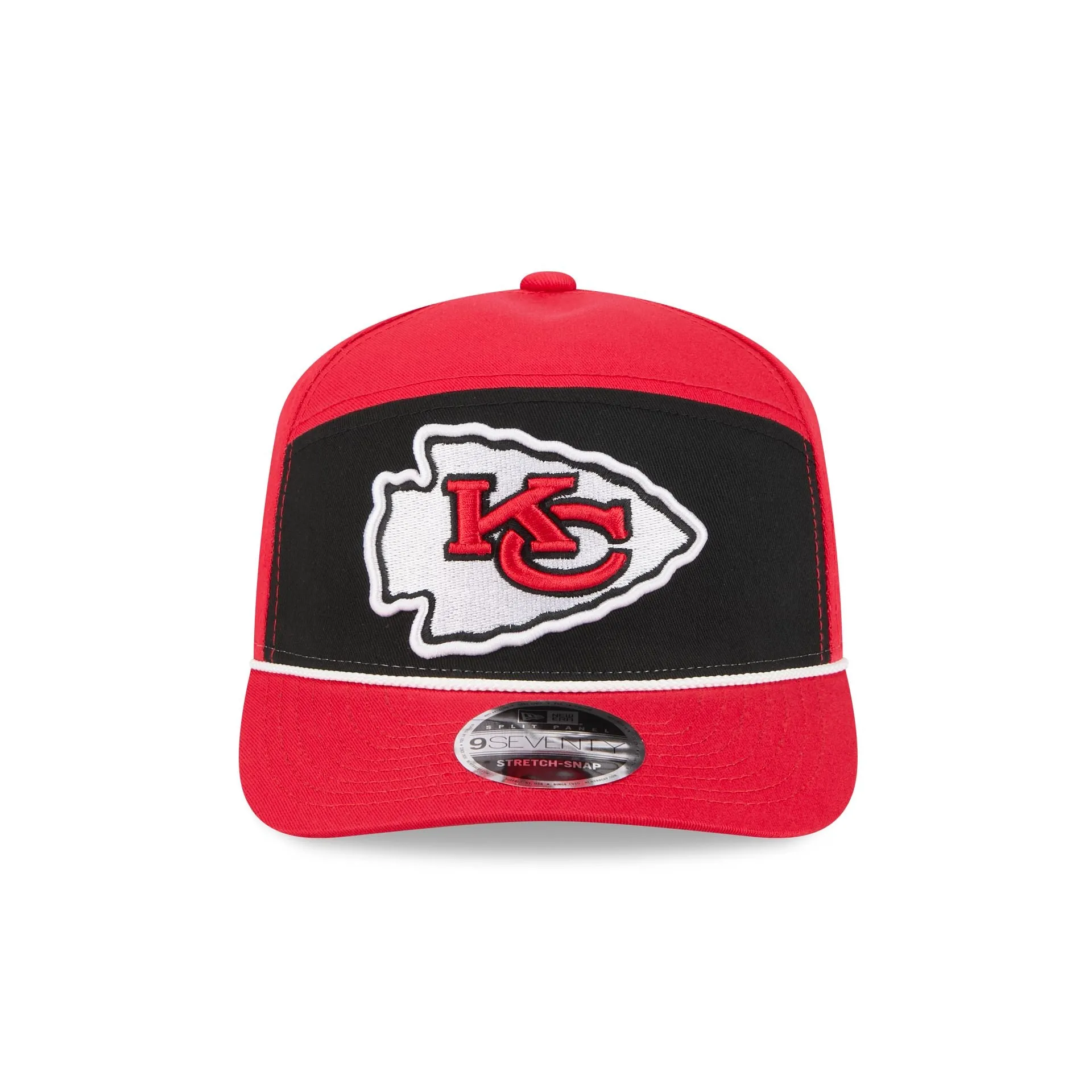 Kansas City Chiefs Split Panel 9SEVENTY Stretch-Snap Hat sold by New Era product image thumbnail 2