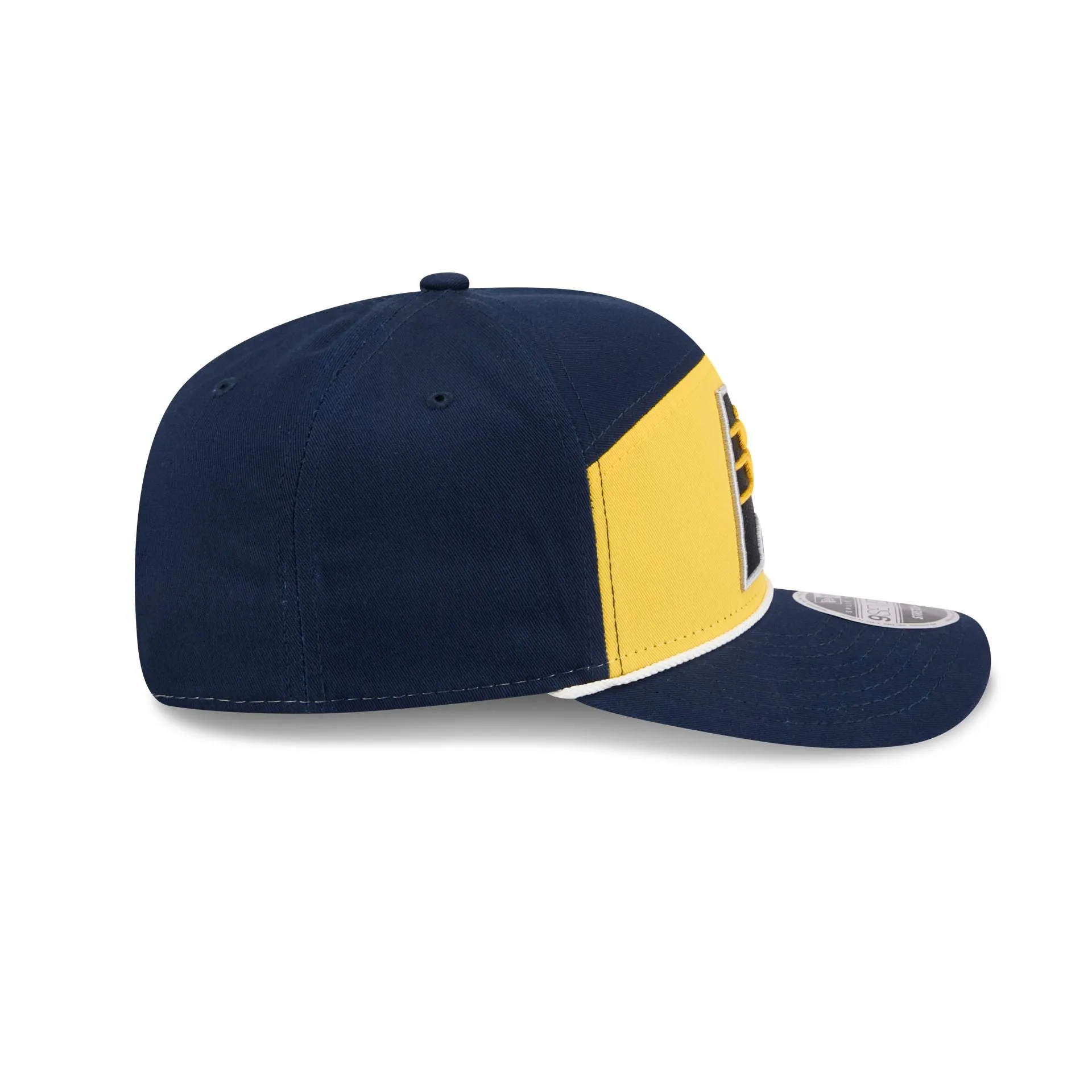 Indiana Pacers Split Panel 9SEVENTY Stretch-Snap Hat sold by New Era product image thumbnail 5
