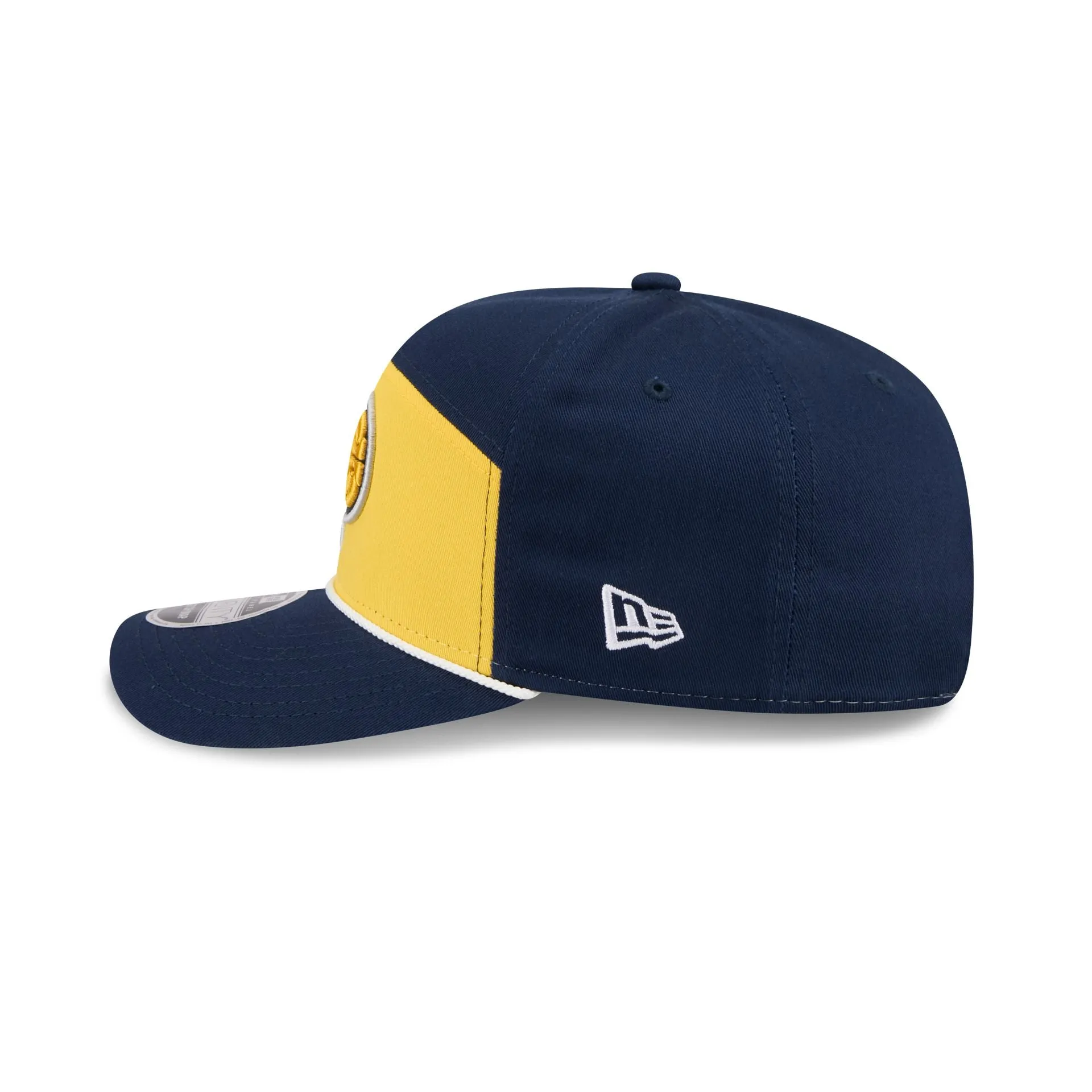 Indiana Pacers Split Panel 9SEVENTY Stretch-Snap Hat sold by New Era product image thumbnail 4