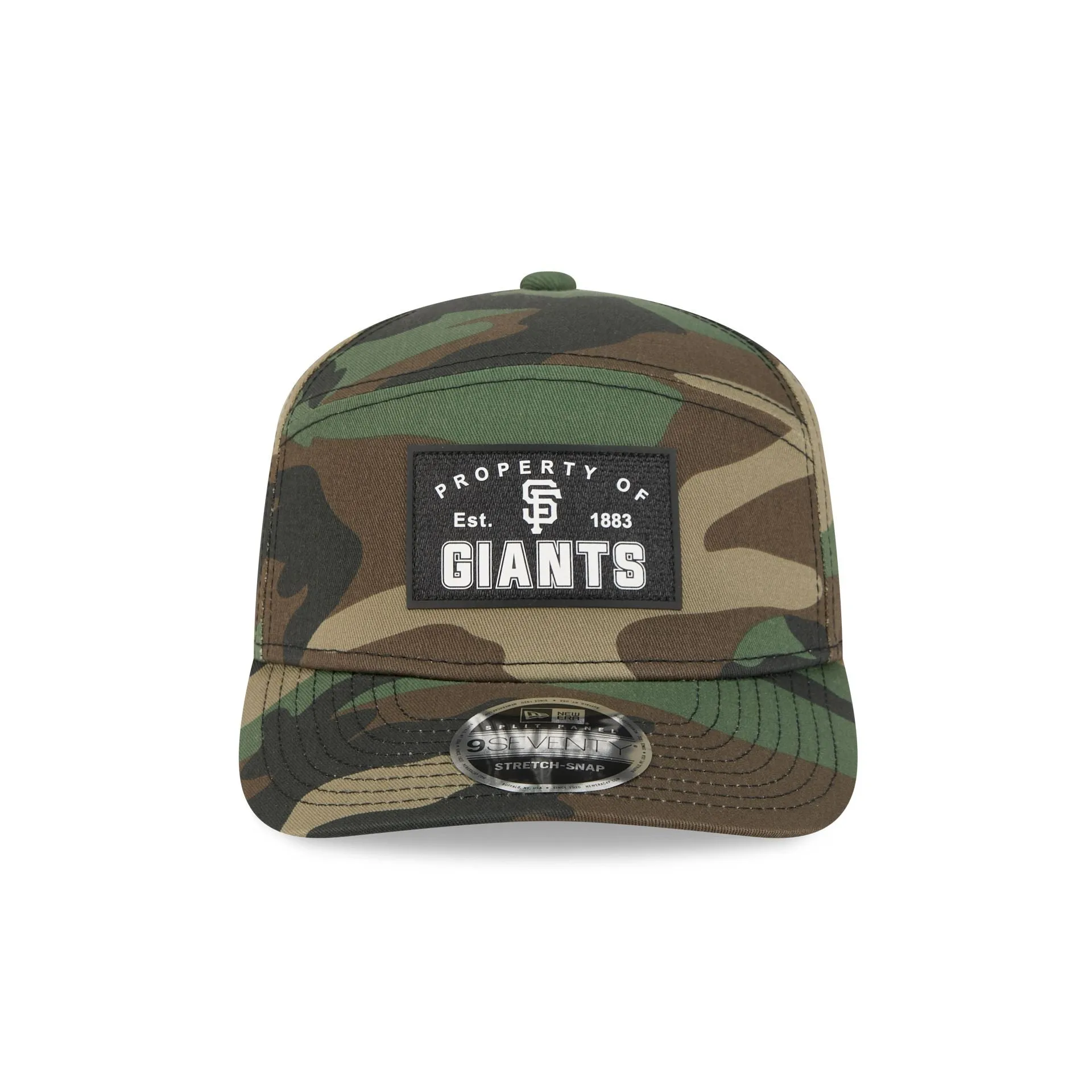 San Francisco Giants Property of Patch Camo Split Panel 9SEVENTY Stretch-Snap Hat sold by New Era product image thumbnail 2