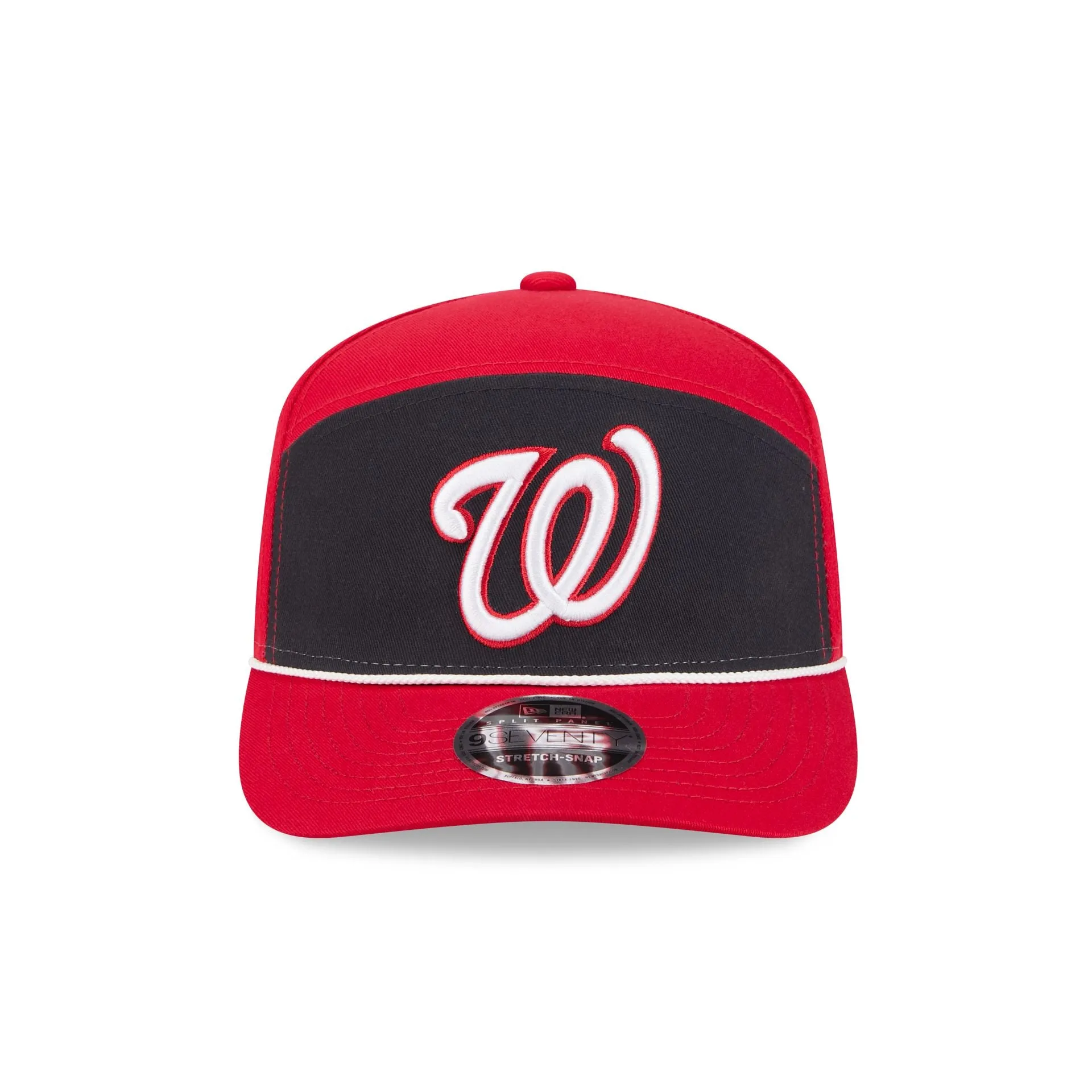 Washington Nationals Split Panel 9SEVENTY Stretch-Snap Hat sold by New Era product image thumbnail 2