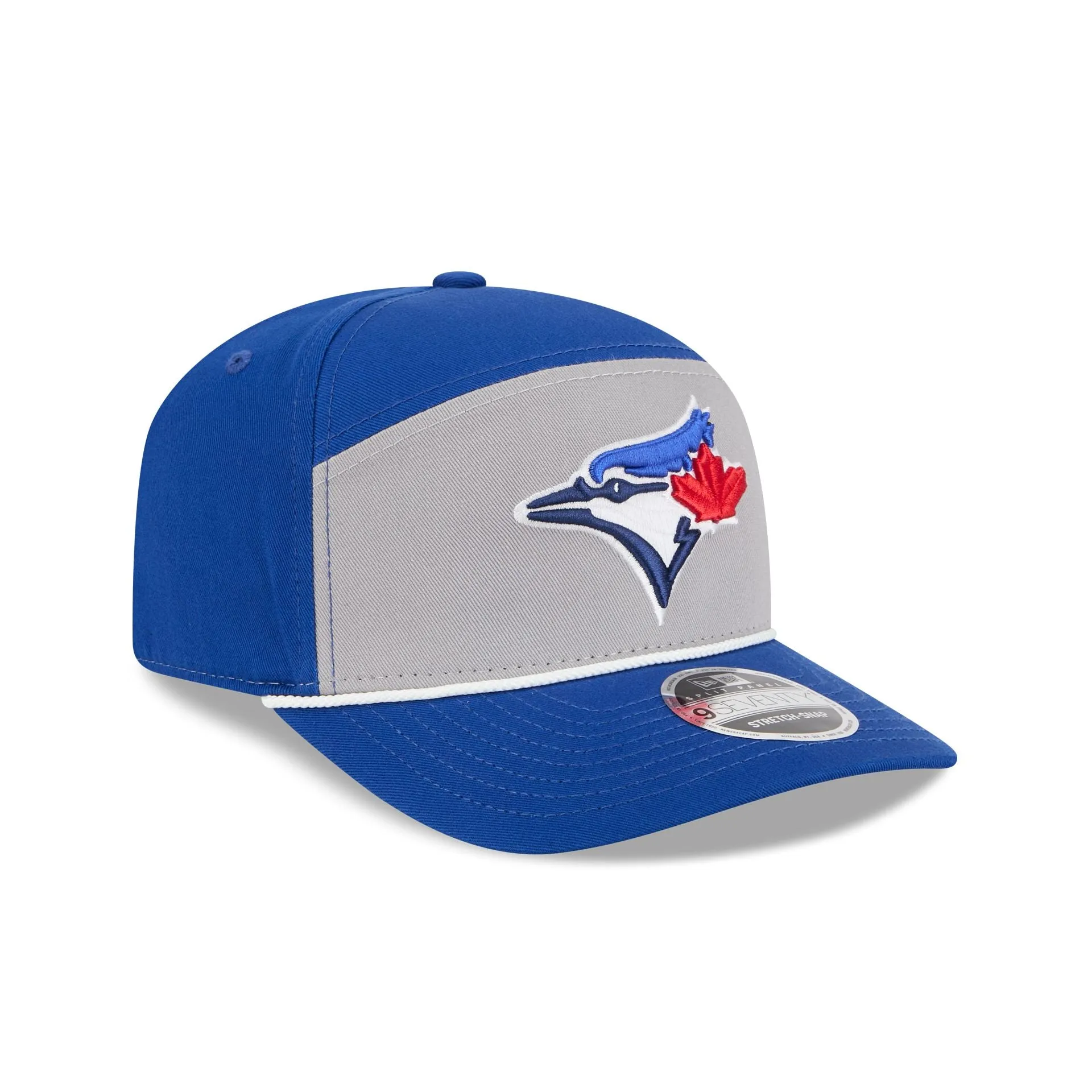 Toronto Blue Jays Split Panel 9SEVENTY Stretch-Snap Hat sold by New Era product image thumbnail 3