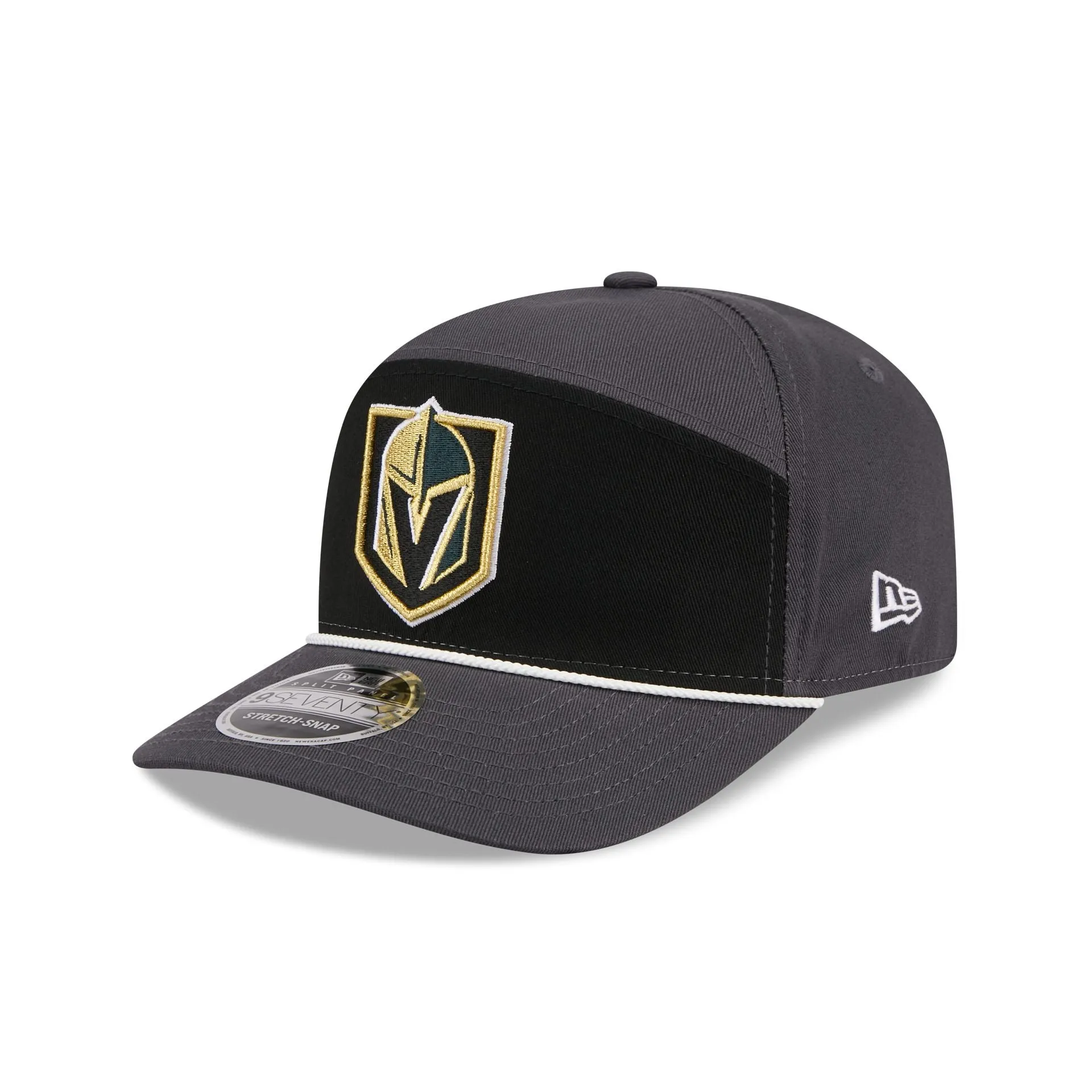 Vegas Golden Knights Split Panel 9SEVENTY Stretch-Snap Hat sold by New Era