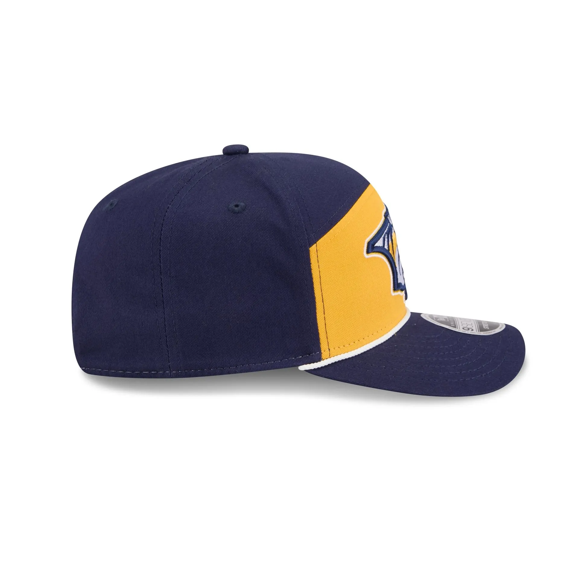 Nashville Predators Split Panel 9SEVENTY Stretch-Snap Hat sold by New Era product image thumbnail 5