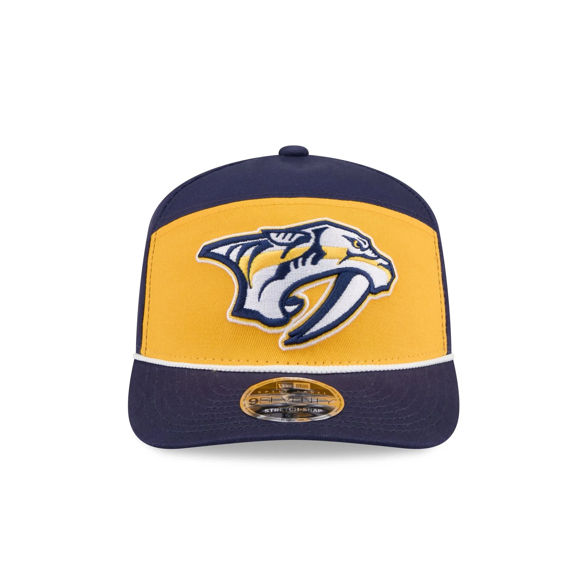 Nashville Predators Split Panel 9SEVENTY Stretch-Snap Hat sold by New Era product image thumbnail 2
