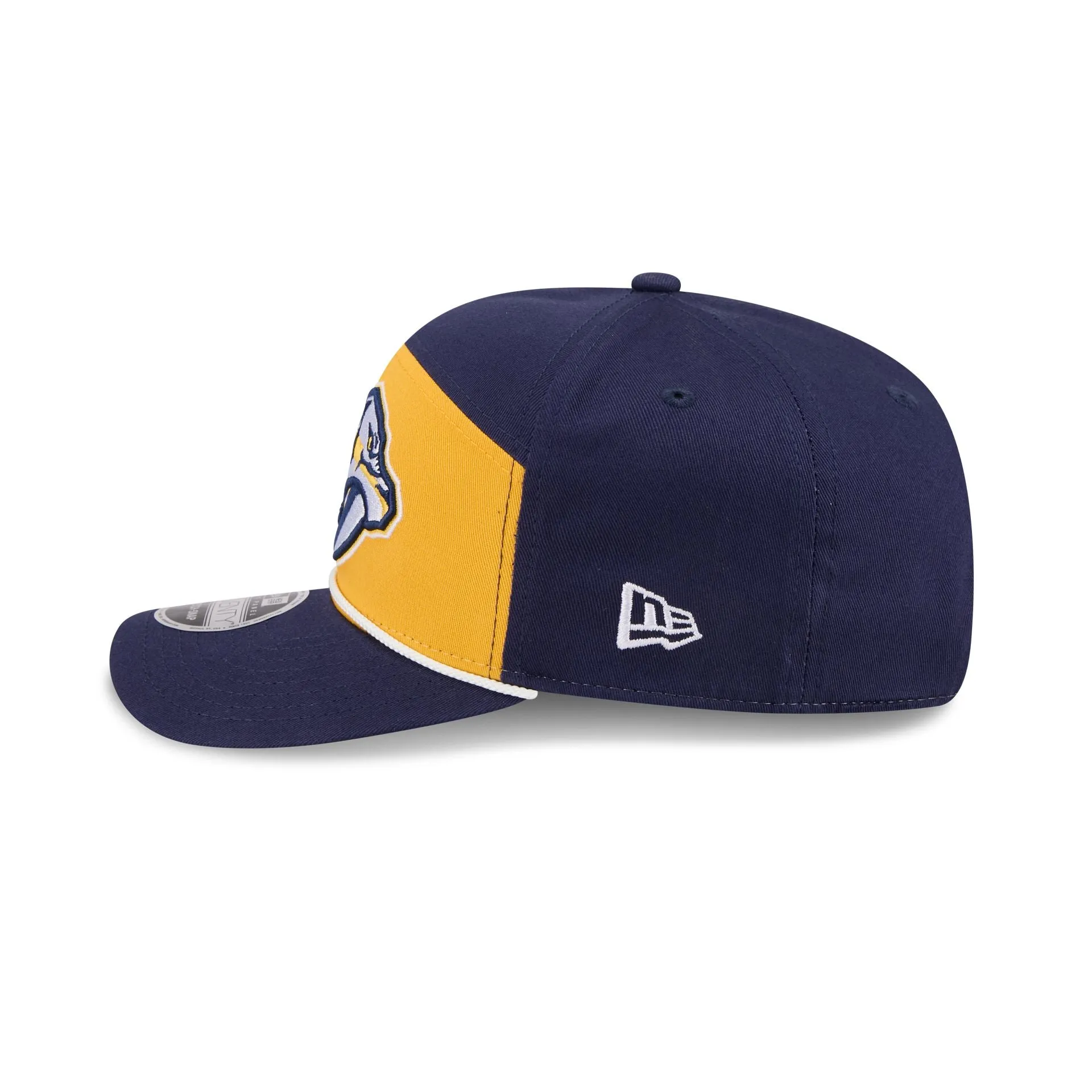 Nashville Predators Split Panel 9SEVENTY Stretch-Snap Hat sold by New Era product image thumbnail 4