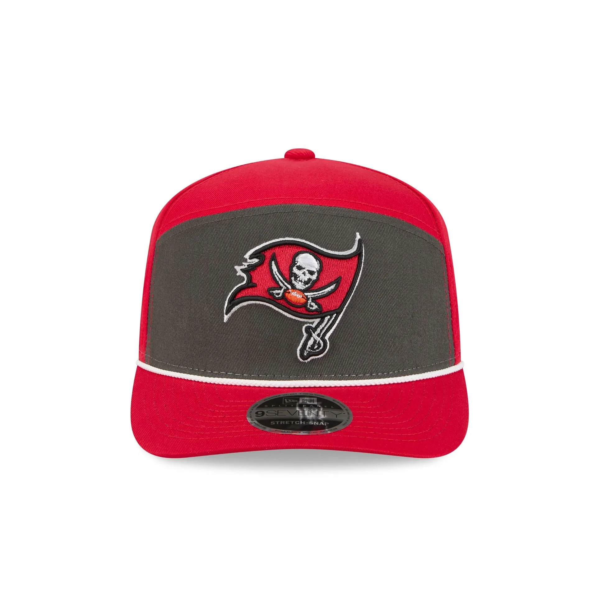 Tampa Bay Buccaneers Split Panel 9SEVENTY Stretch-Snap Hat sold by New Era product image thumbnail 2