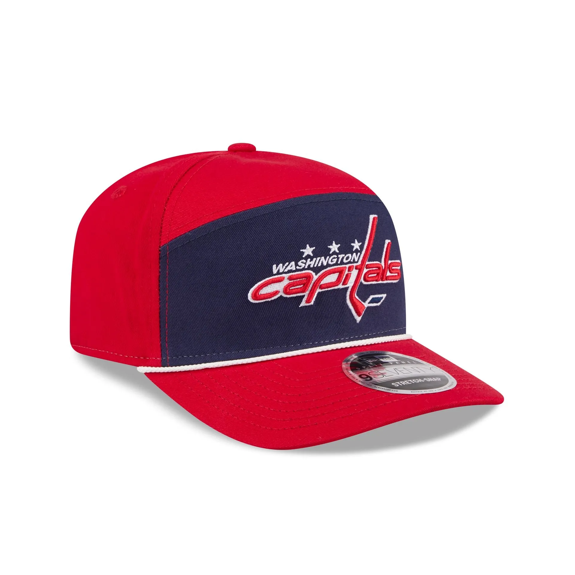 Washington Capitals Split Panel 9SEVENTY Stretch-Snap Hat sold by New Era product image thumbnail 3