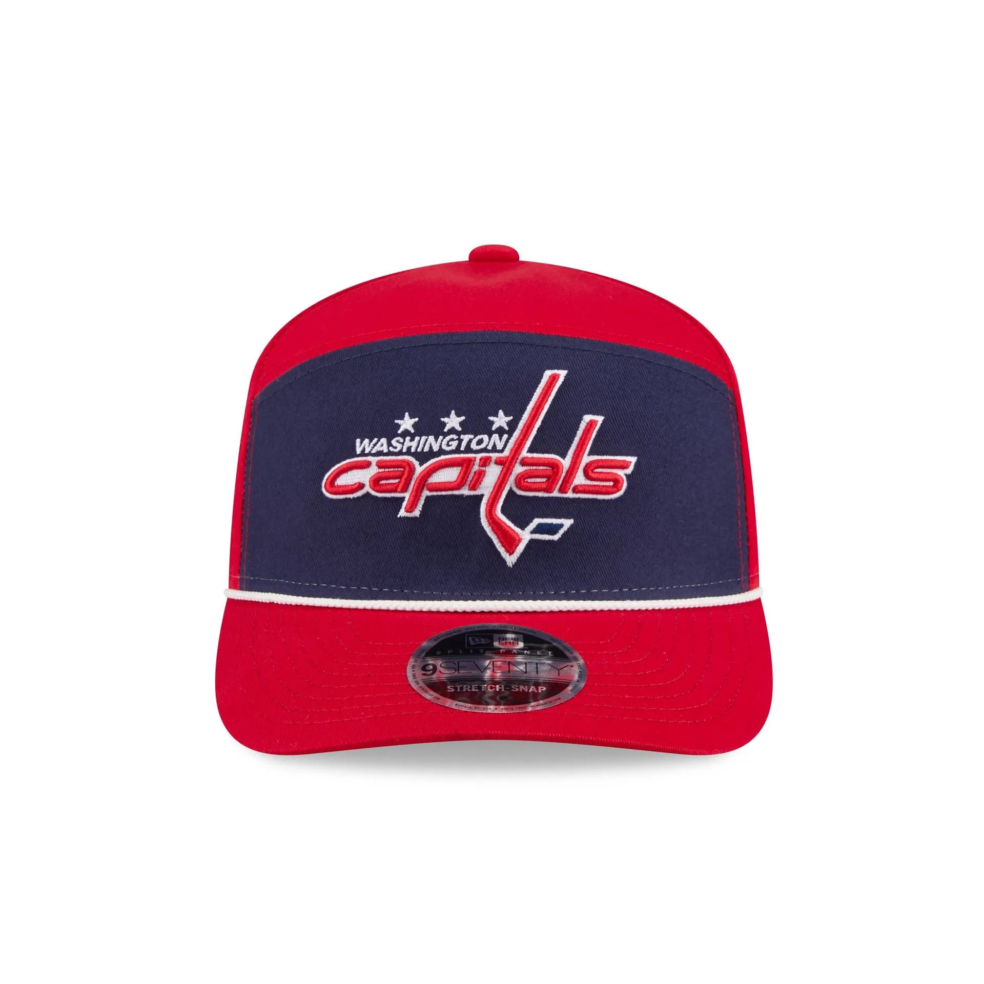 Washington Capitals Split Panel 9SEVENTY Stretch-Snap Hat sold by New Era product image thumbnail 2