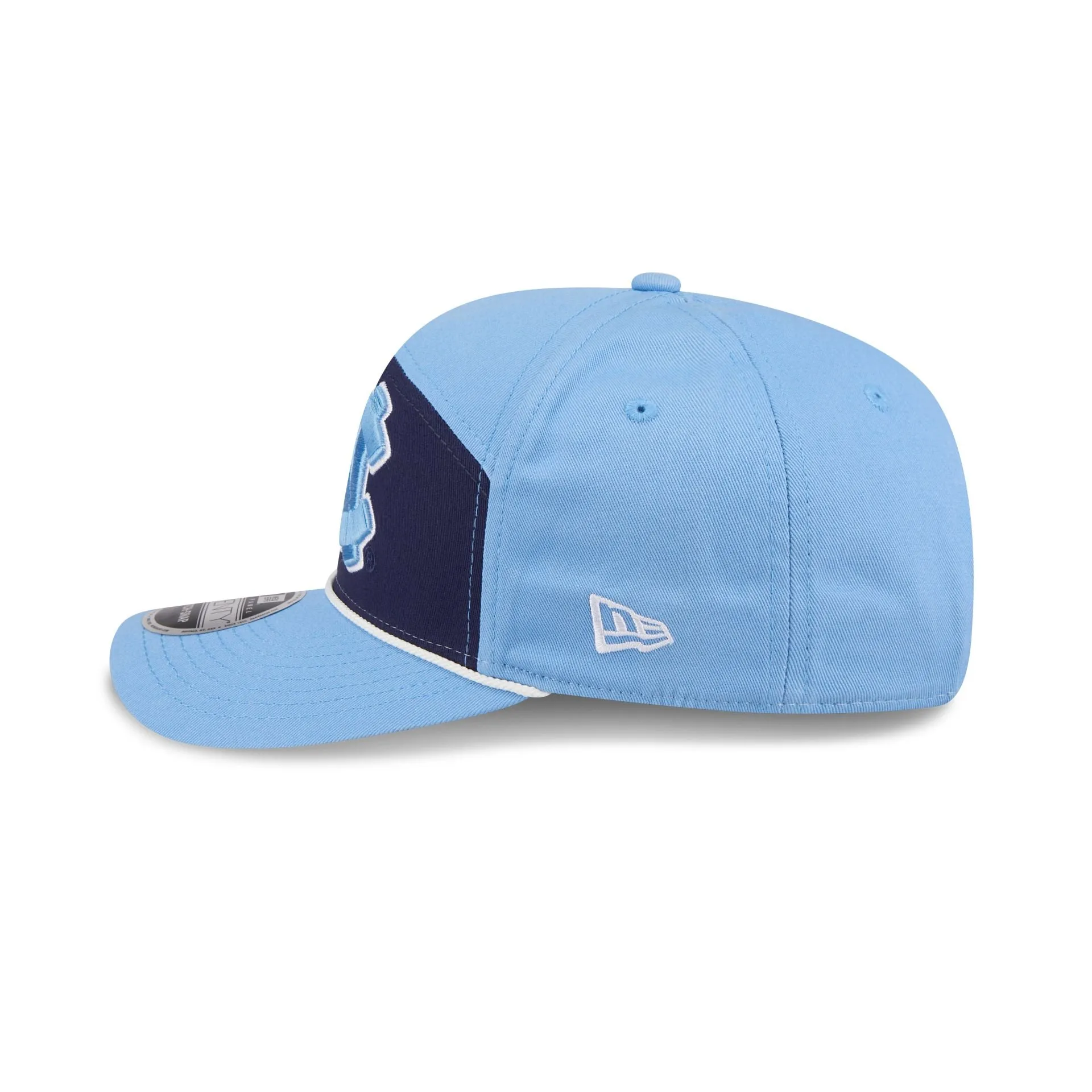 North Carolina Tar Heels Split Panel 9SEVENTY Stretch-Snap Hat sold by New Era product image thumbnail 4