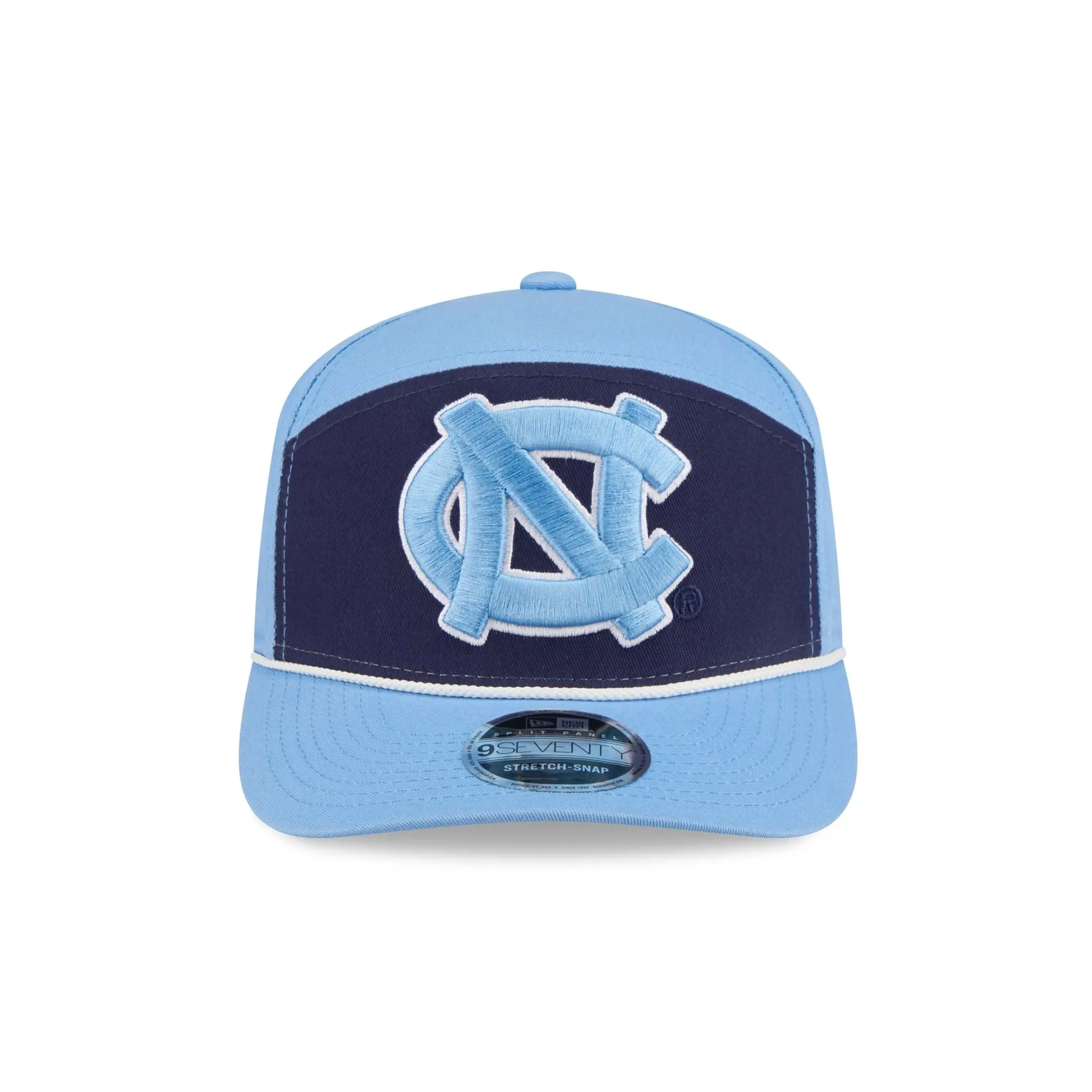 North Carolina Tar Heels Split Panel 9SEVENTY Stretch-Snap Hat sold by New Era product image thumbnail 2