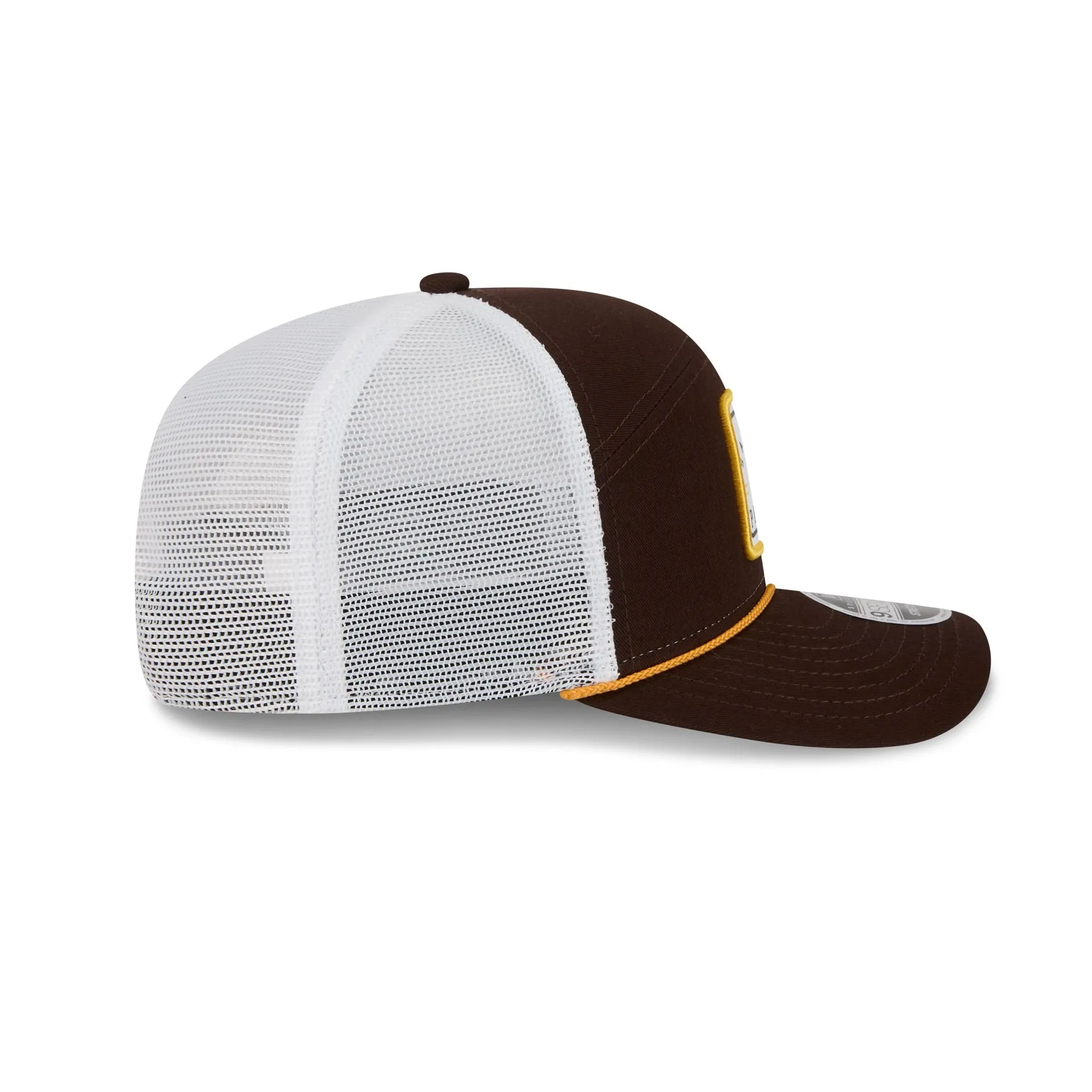 San Diego Padres Square Patch Split Panel 9SEVENTY Trucker Hat sold by New Era product image thumbnail 5