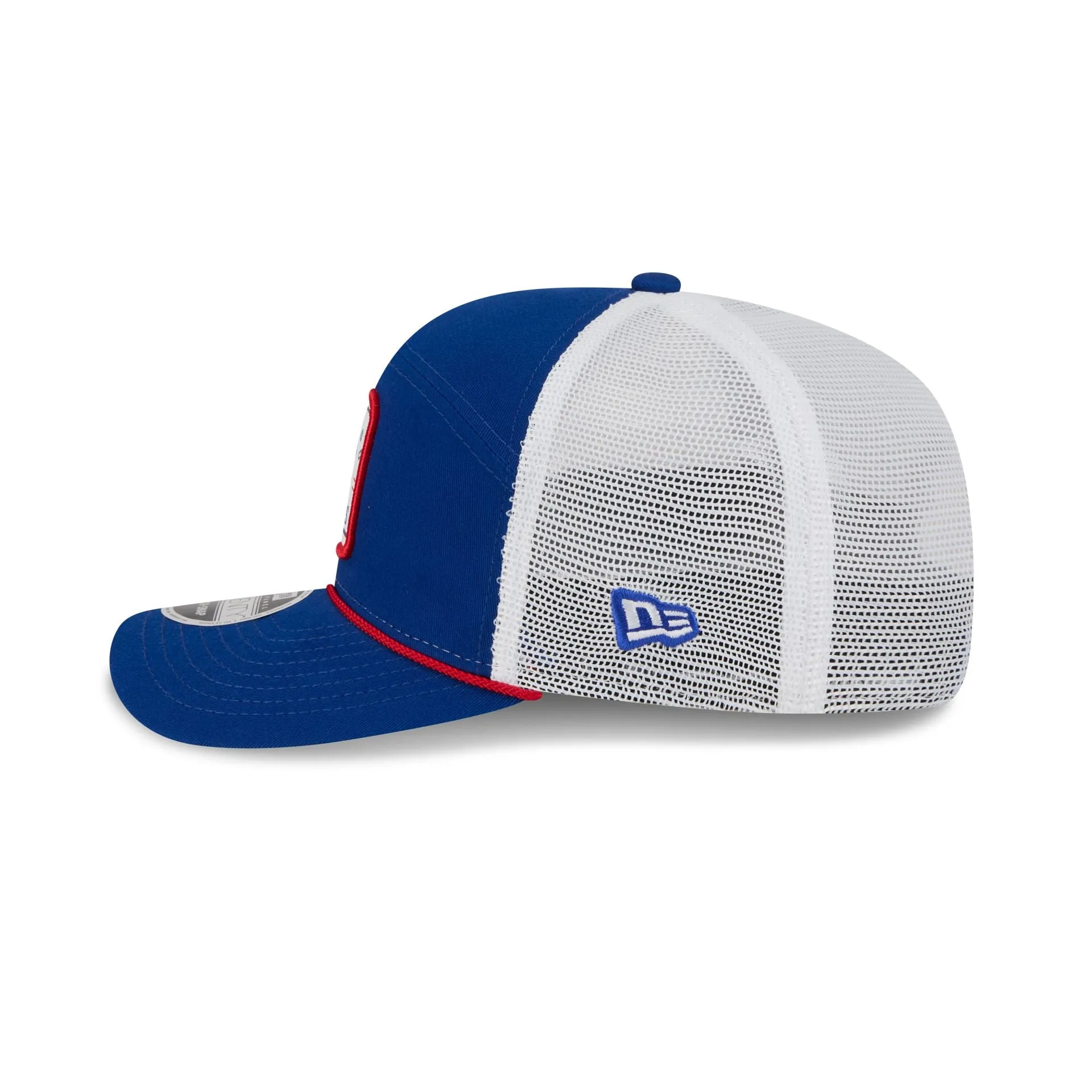Chicago Cubs Square Patch Split Panel 9SEVENTY Trucker Hat sold by New Era product image thumbnail 4