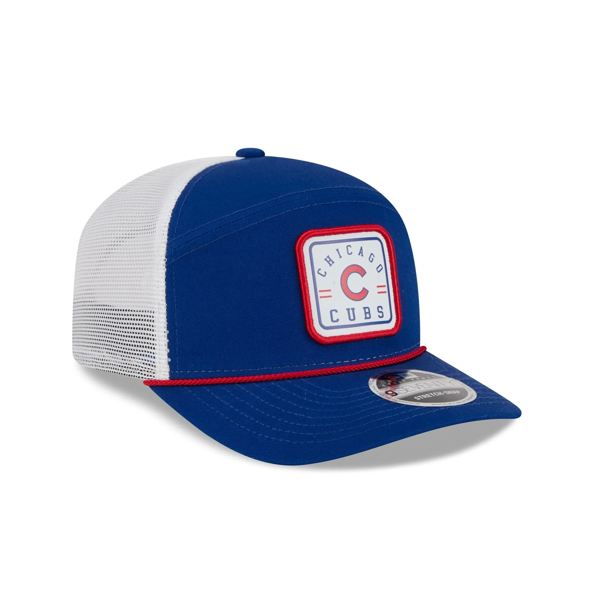 Chicago Cubs Square Patch Split Panel 9SEVENTY Trucker Hat sold by New Era product image thumbnail 3