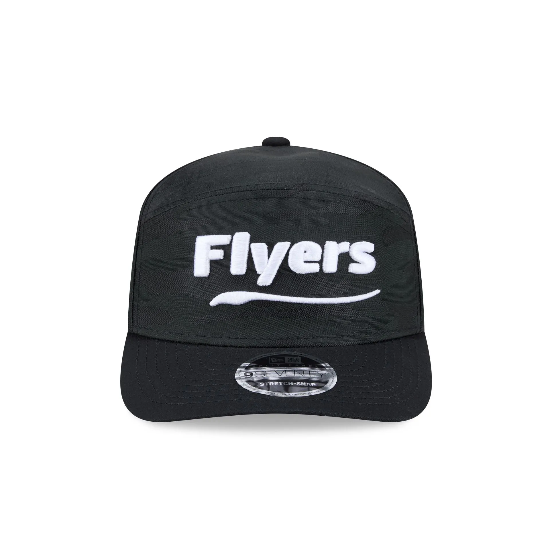 Philadelphia Flyers Black Camo Split Panel 9SEVENTY Stretch-Snap Hat sold by New Era product image thumbnail 2