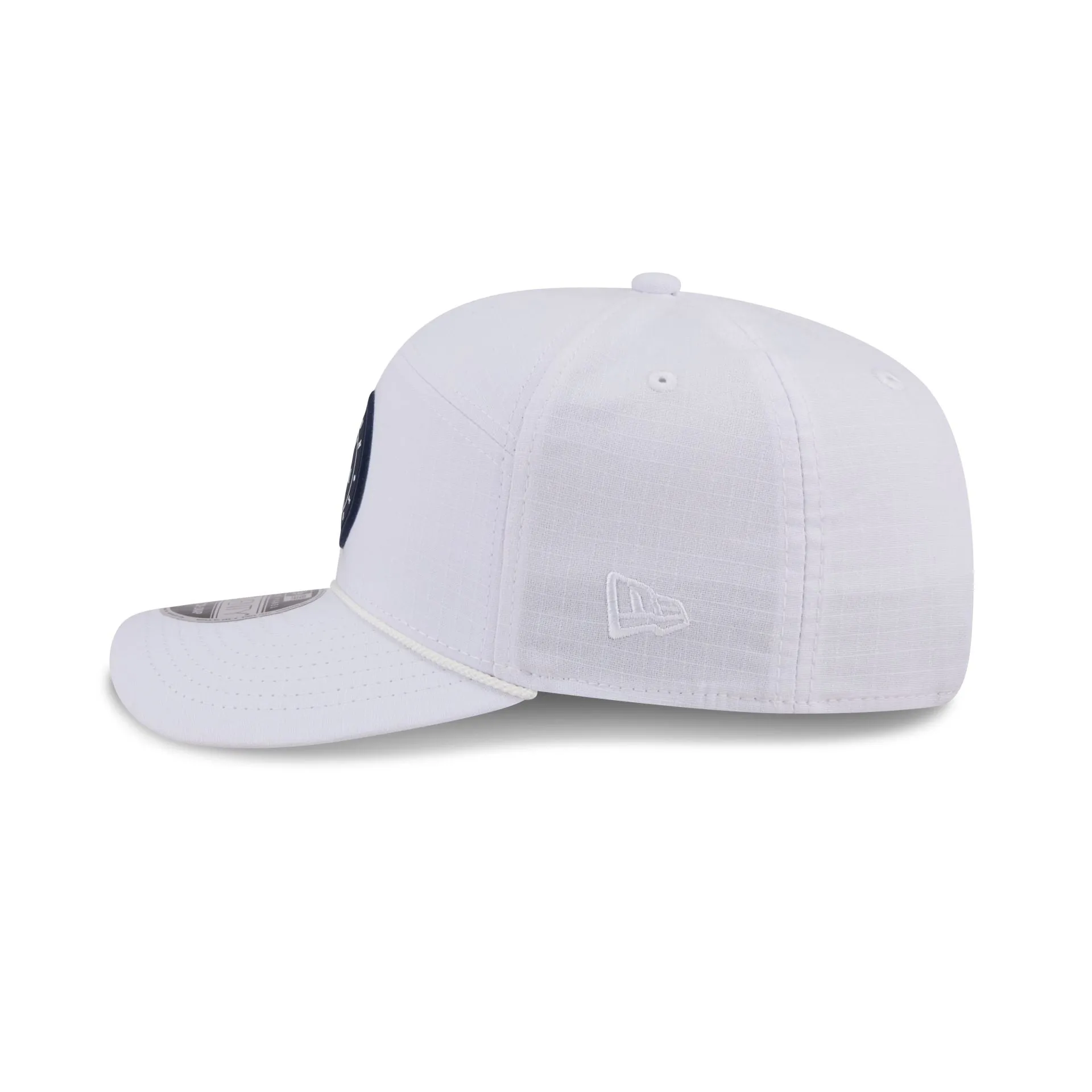 Boston Red Sox Circle Logo White Split Panel 9SEVENTY Stretch-Snap Hat sold by New Era product image thumbnail 4