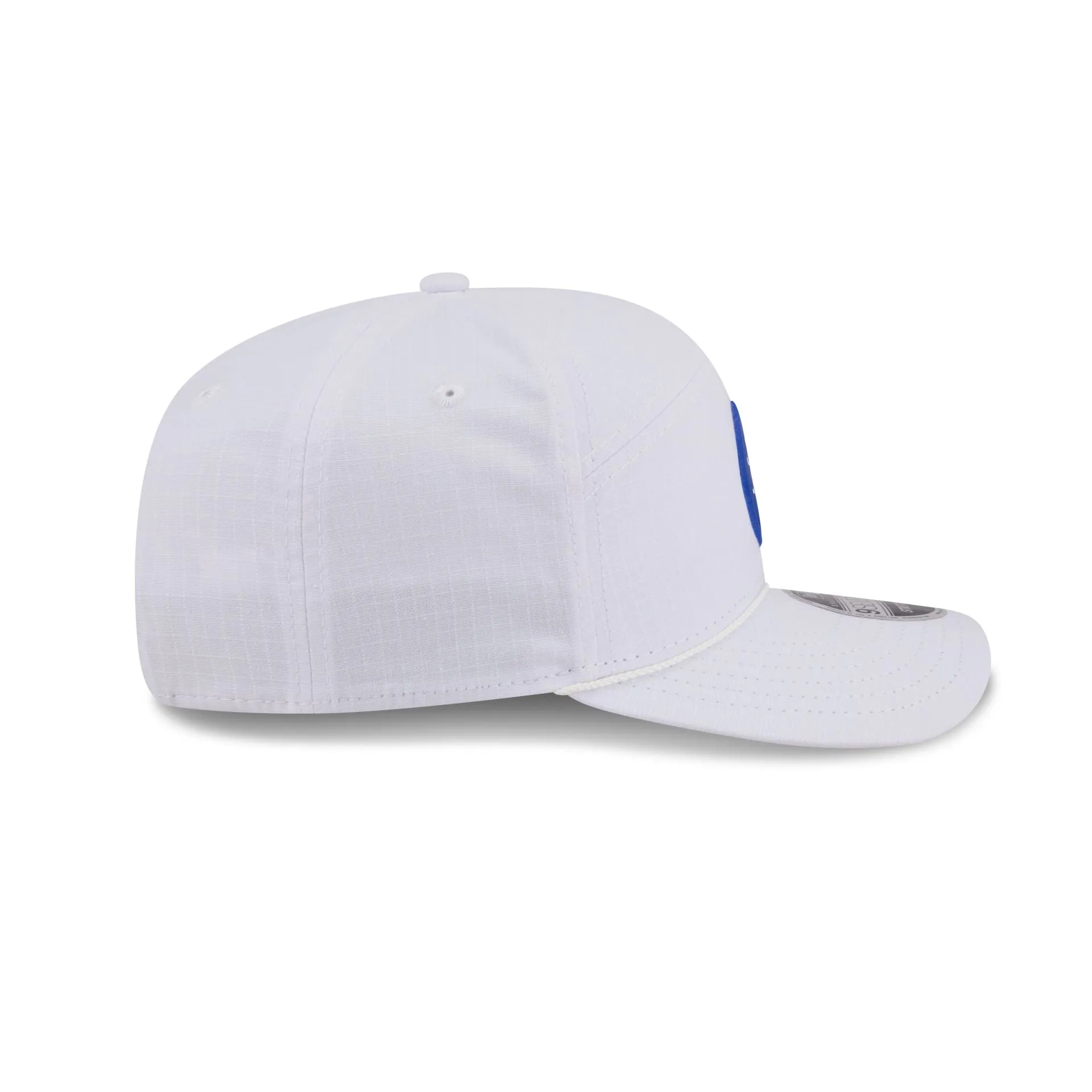 Chicago Cubs Circle Logo White Split Panel 9SEVENTY Stretch-Snap Hat sold by New Era product image thumbnail 5