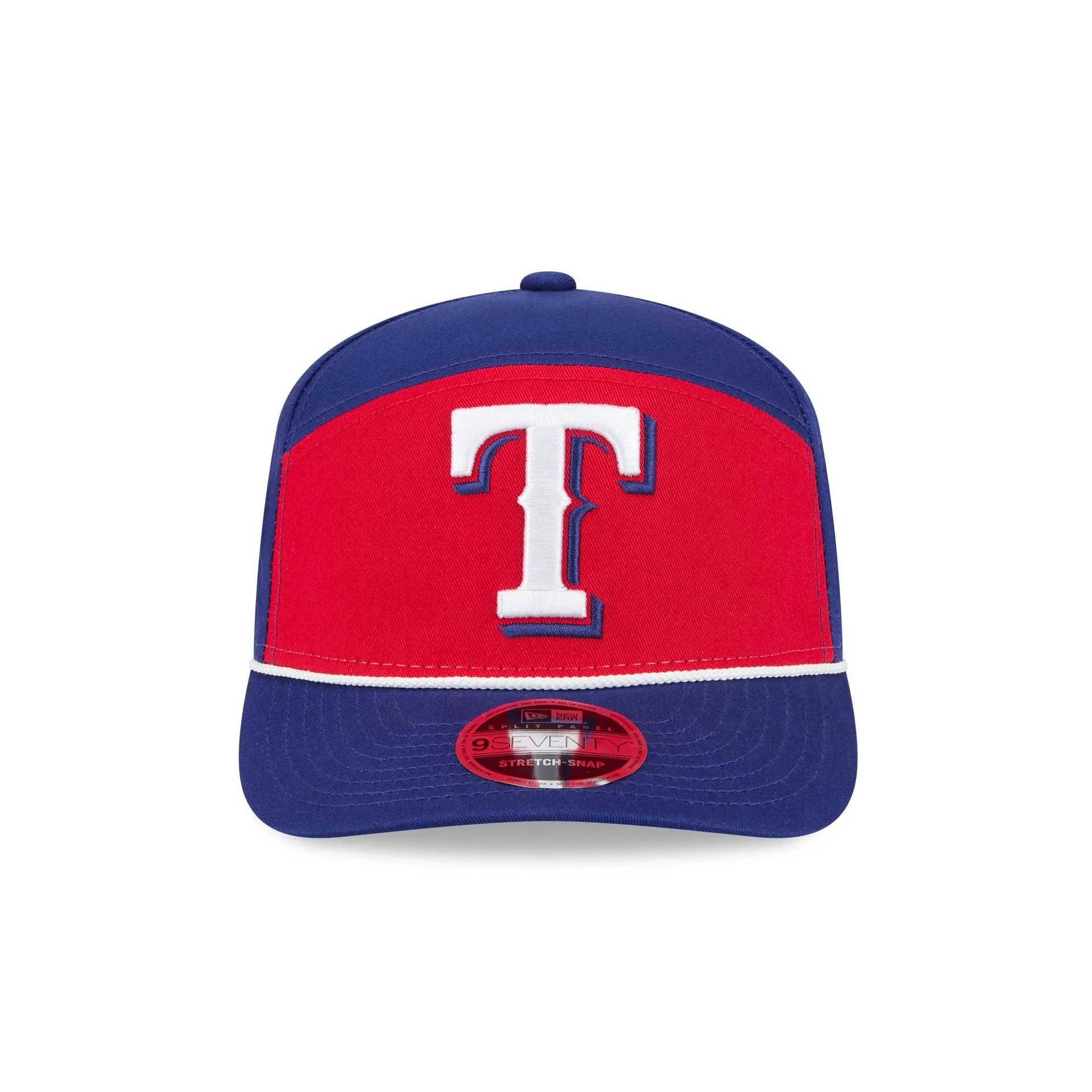 Texas Rangers Split Panel 9SEVENTY Stretch-Snap Hat sold by New Era product image thumbnail 2