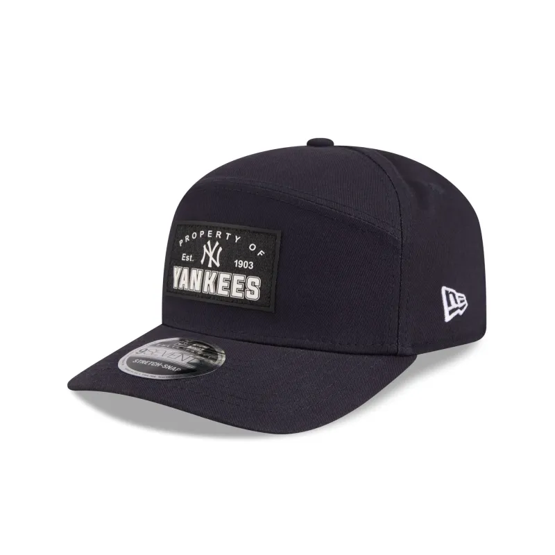 New York Yankees Property of Patch Split Panel 9SEVENTY Stretch-Snap Hat sold by New Era