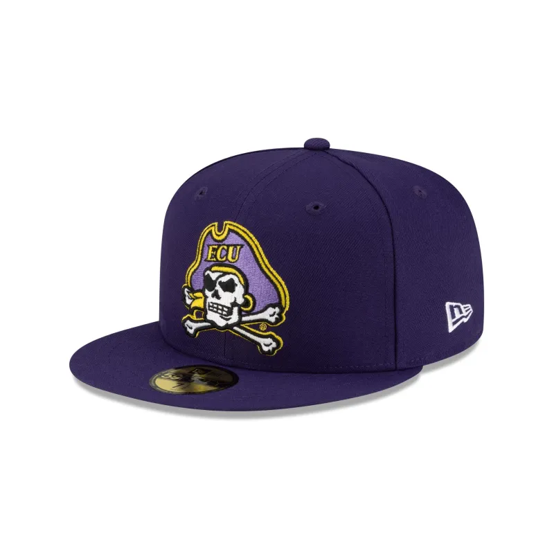East Carolina Pirates Purple 59FIFTY Fitted Hat sold by New Era
