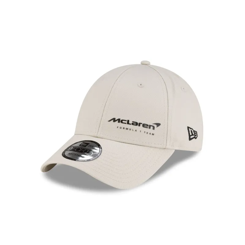 McLaren Formula 1 Team Essential Stone 9FORTY Snapback Hat sold by New Era