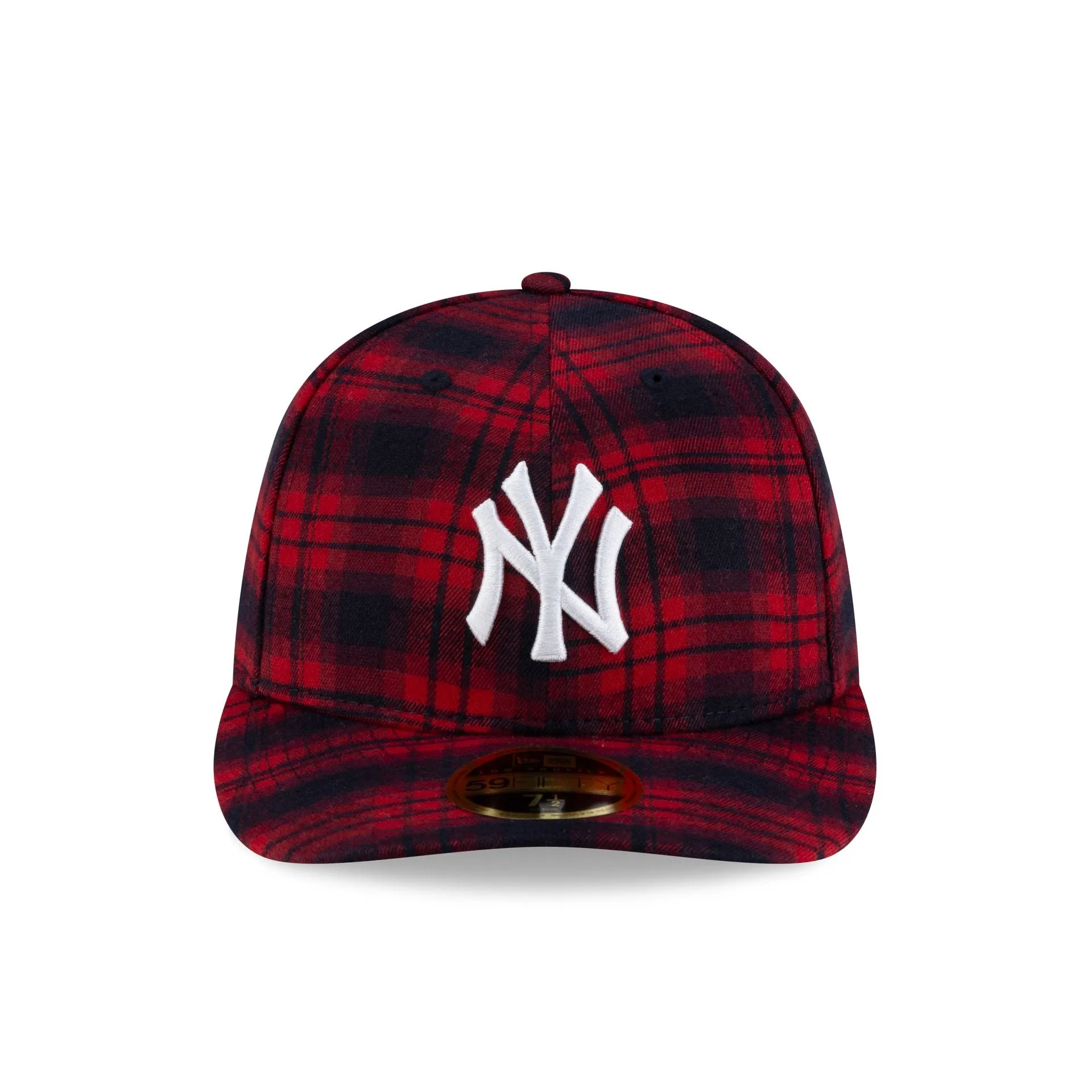New York Yankees Scarlet Check Low Profile 59FIFTY Fitted Hat sold by New Era product image thumbnail 2