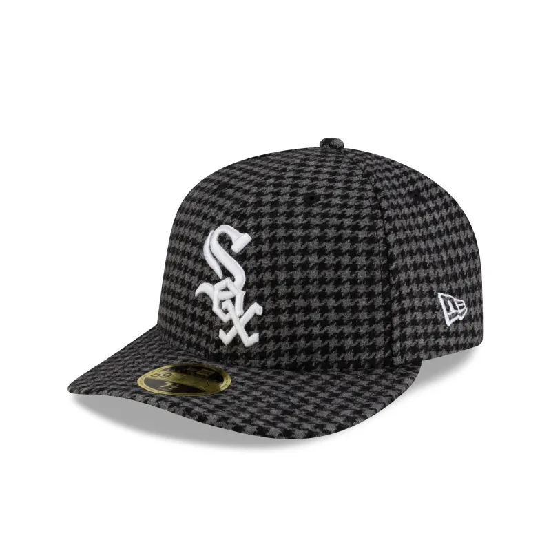 Chicago White Sox Houndstooth Low Profile 59FIFTY Fitted Hat sold by New Era