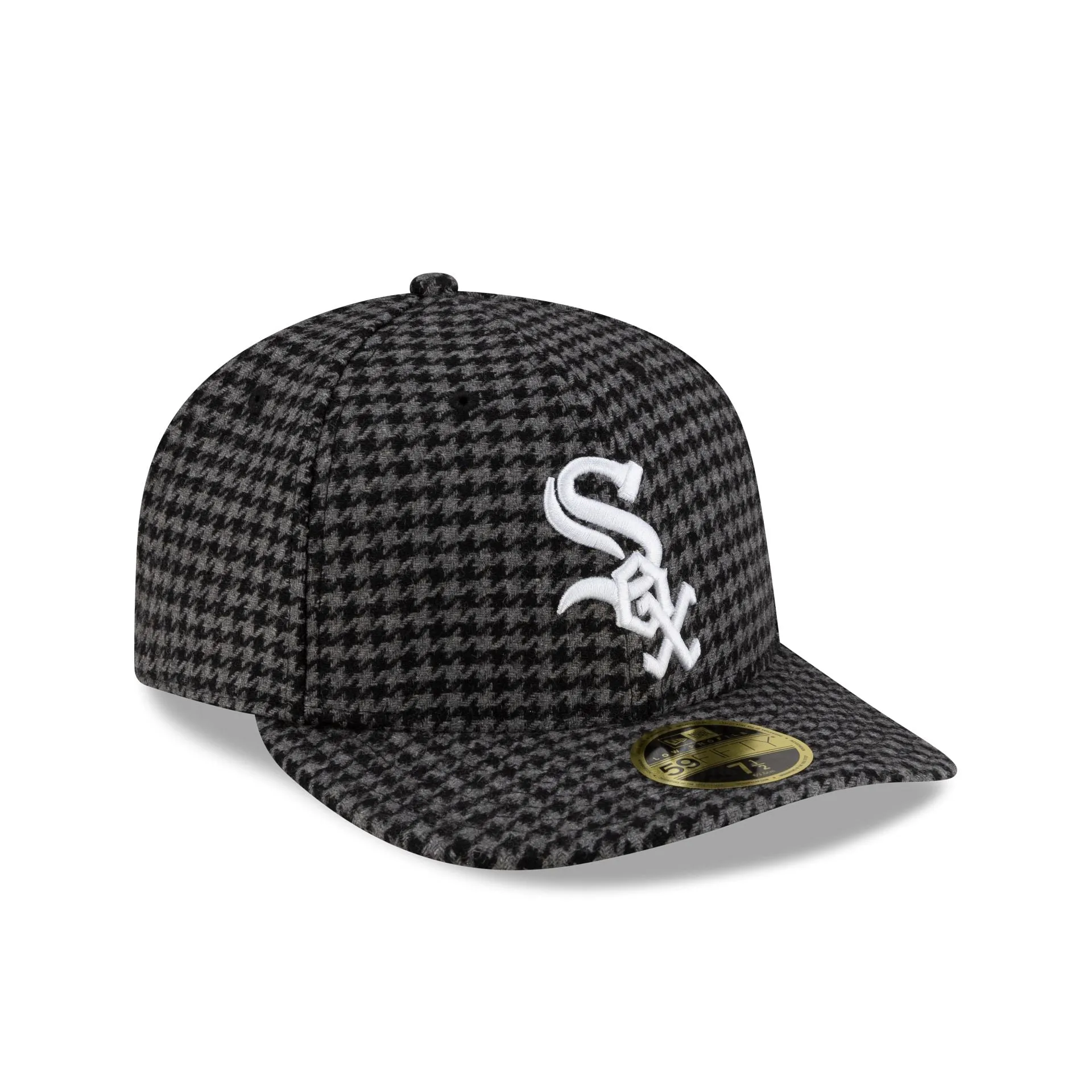Chicago White Sox Houndstooth Low Profile 59FIFTY Fitted Hat sold by New Era product image thumbnail 3