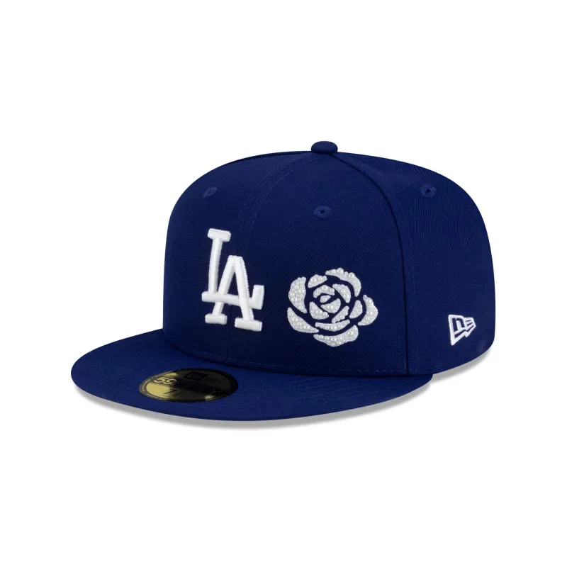 Los Angeles Dodgers Faux Pearl Icon 59FIFTY Fitted Hat sold by New Era