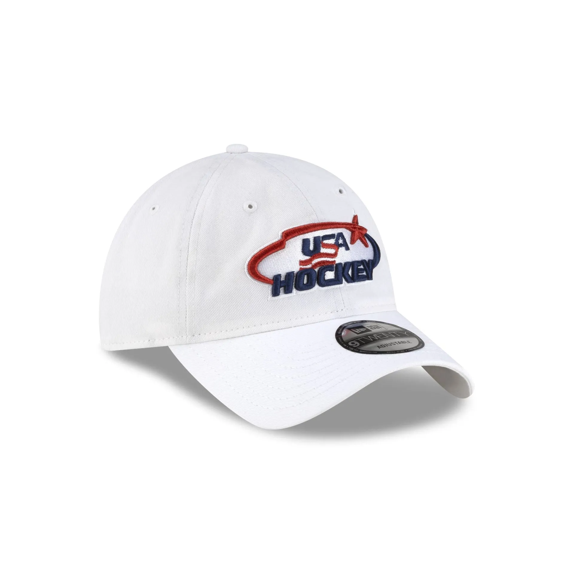USA Hockey Optic White 9TWENTY Adjustable Hat sold by New Era product image thumbnail 3