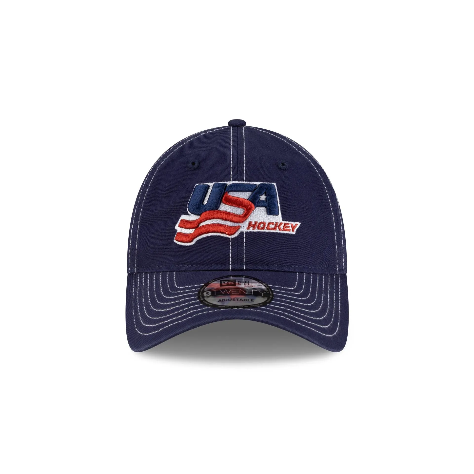 USA Hockey Light Navy 9TWENTY Adjustable Hat sold by New Era product image thumbnail 2