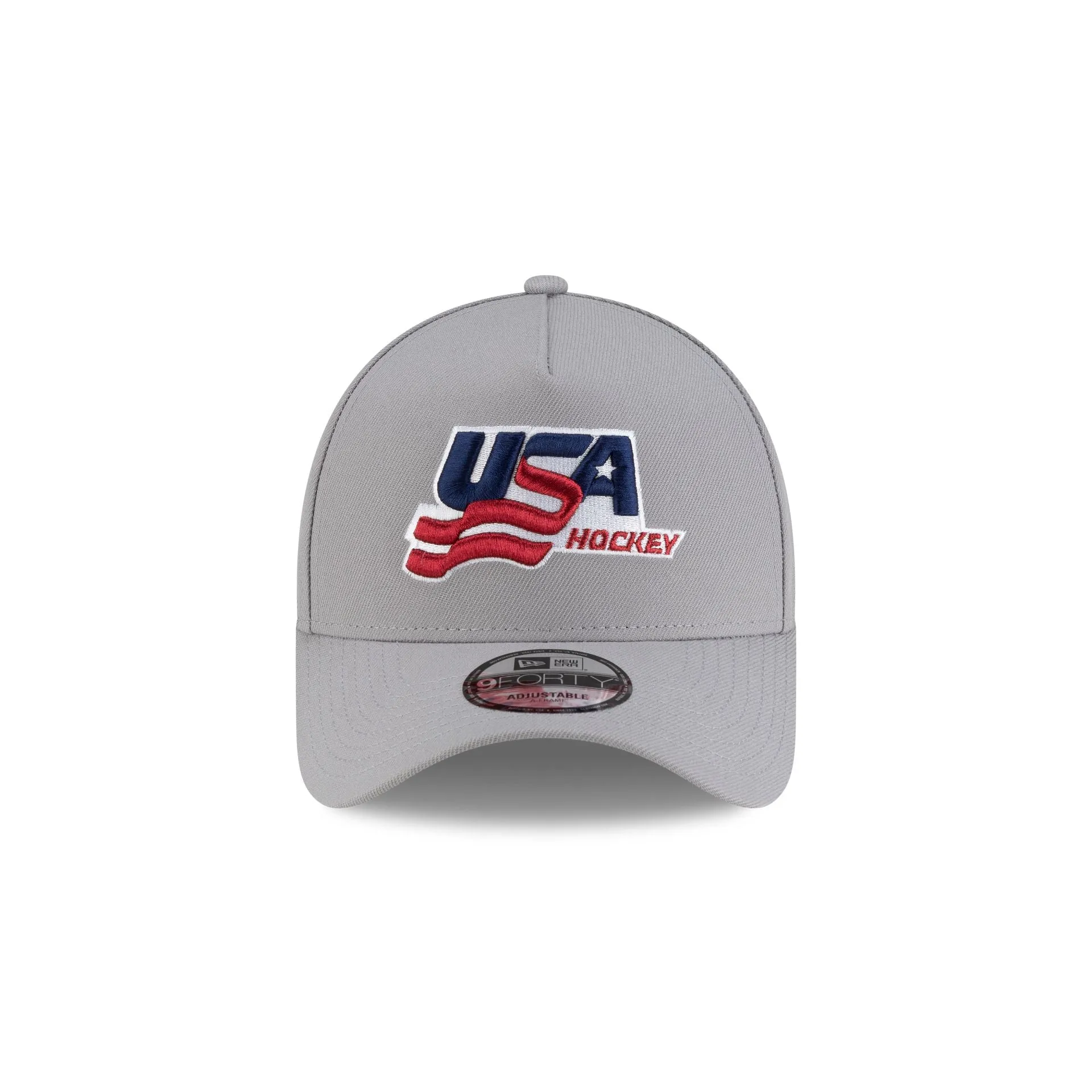 USA Hockey Gray 9FORTY A-Frame Snapback Hat sold by New Era product image thumbnail 2