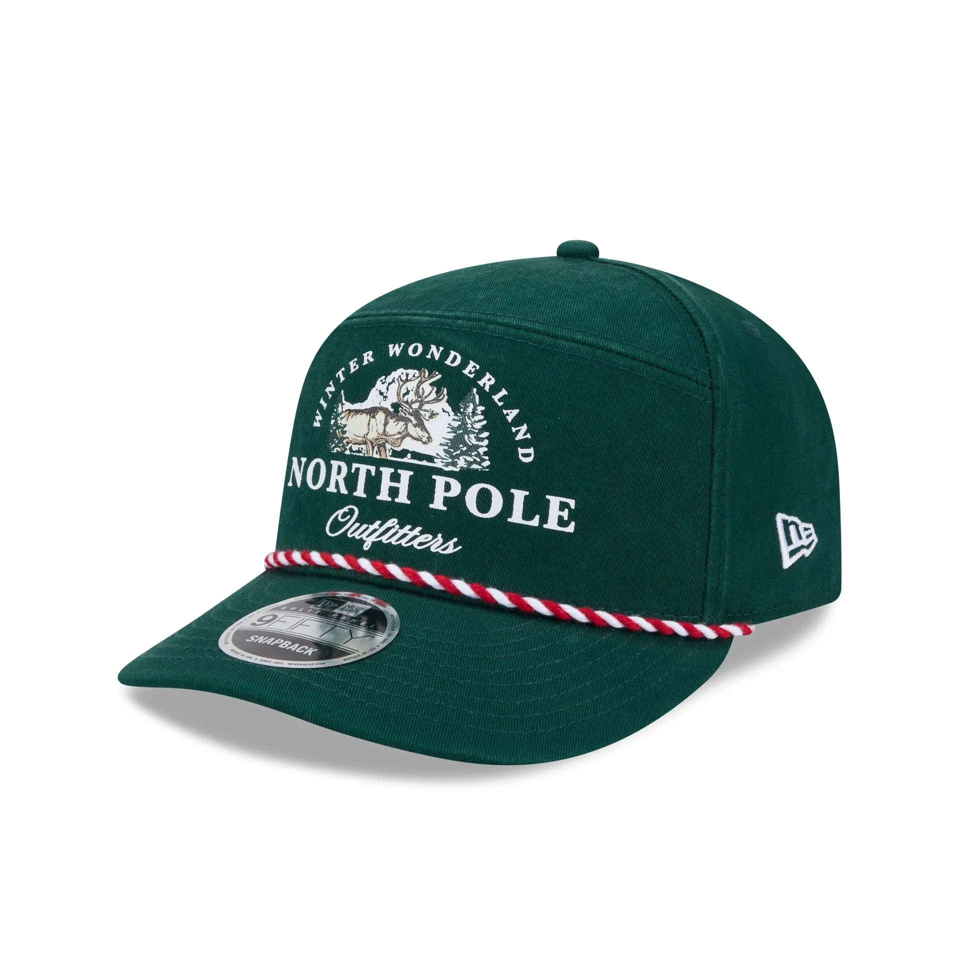 New Era Cap North Pole Outfitters Split Panel 9FIFTY Snapback Hat sold by New Era