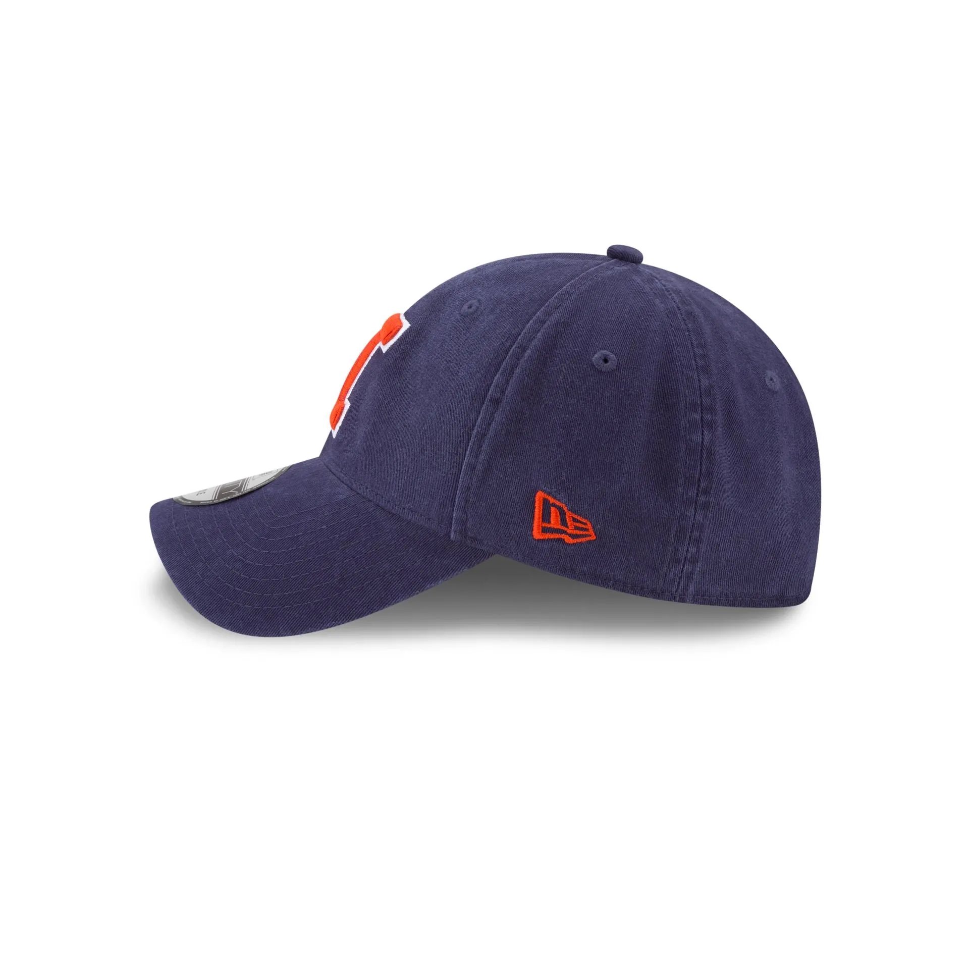 Illinois Fighting Illini Navy 9TWENTY Adjustable Hat sold by New Era product image thumbnail 4