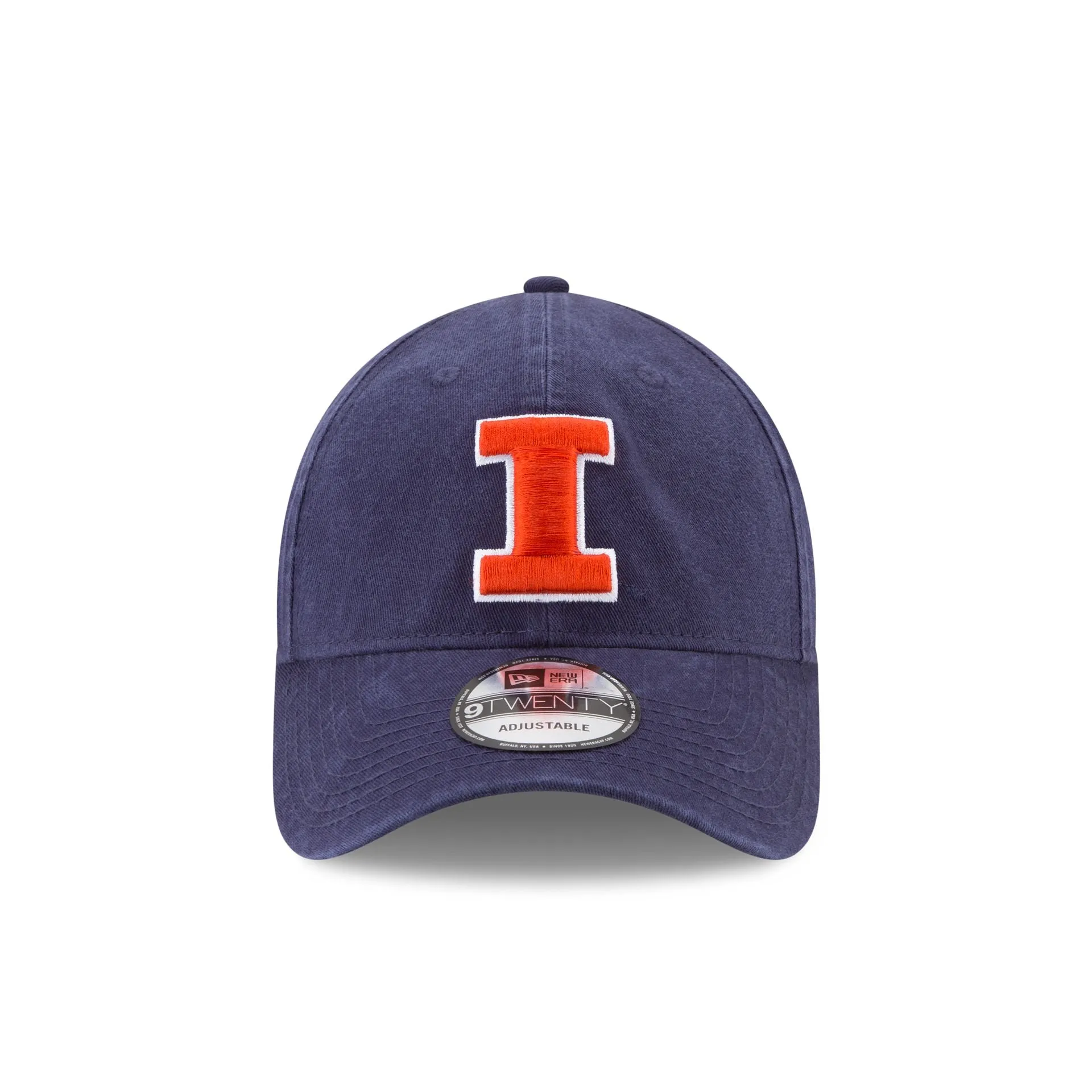 Illinois Fighting Illini Navy 9TWENTY Adjustable Hat sold by New Era product image thumbnail 2