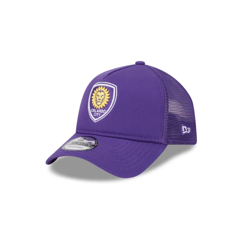 Orlando City SC Team 9FORTY A-Frame Snapback Hat sold by New Era