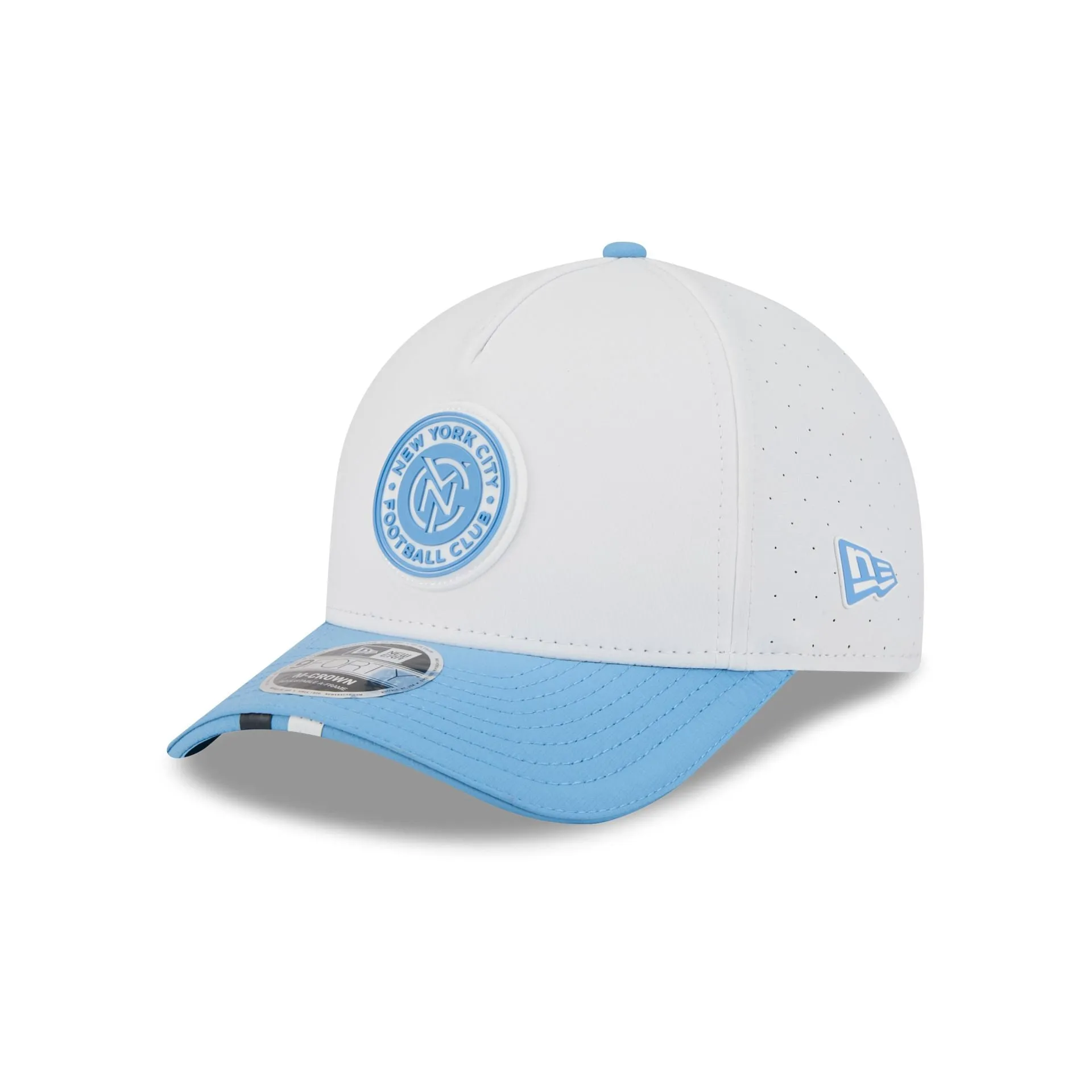 New York City FC 2026 MLS Kickoff 9FORTY M-Crown A-Frame Snapback Hat sold by New Era