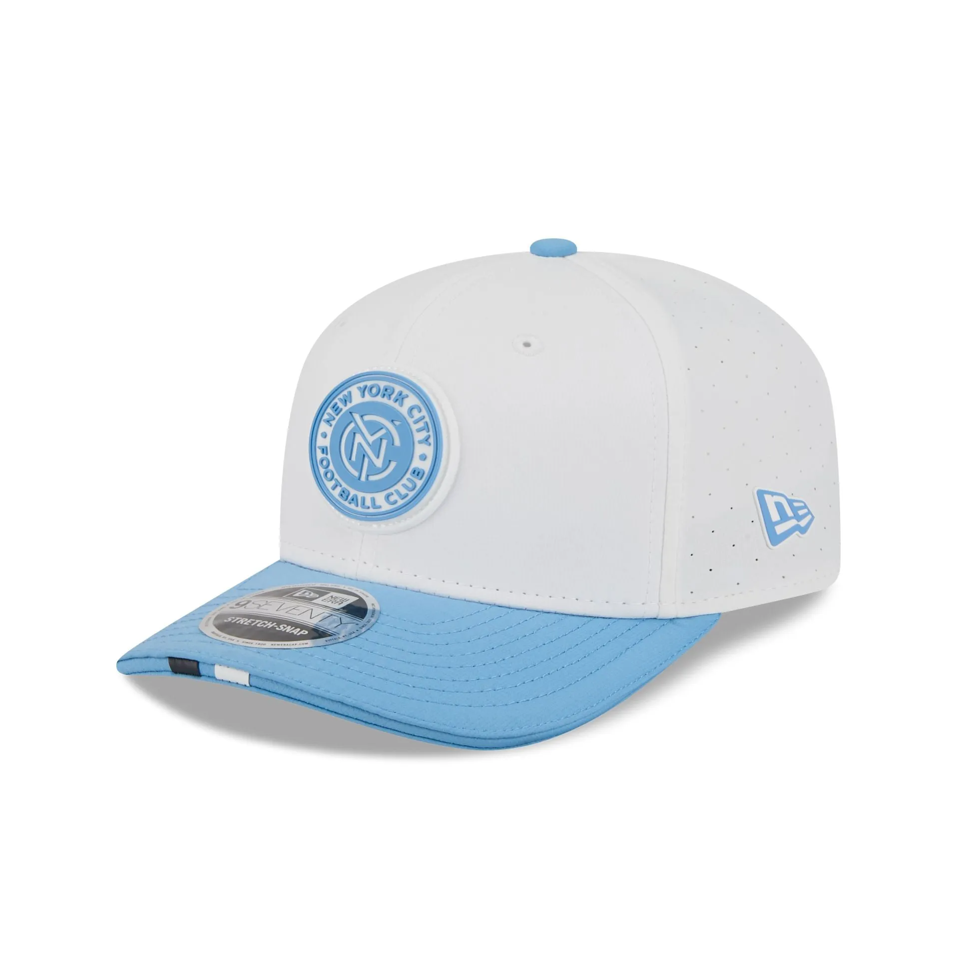 New York City FC 2026 MLS Kickoff 9SEVENTY Stretch-Snap Hat sold by New Era