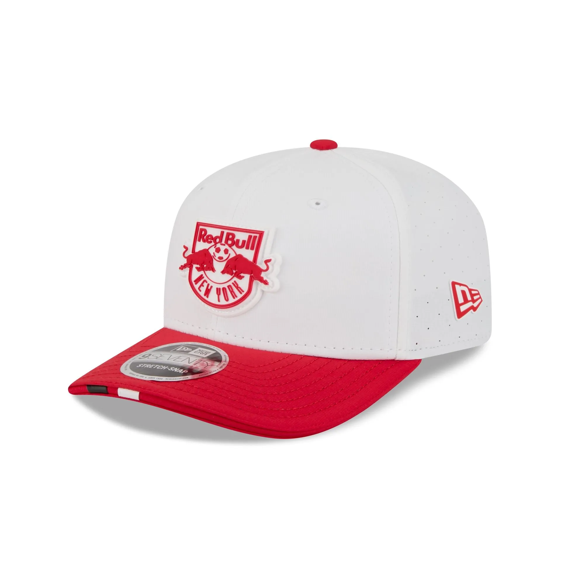 New York Red Bulls 2026 MLS Kickoff 9SEVENTY Stretch-Snap Hat sold by New Era