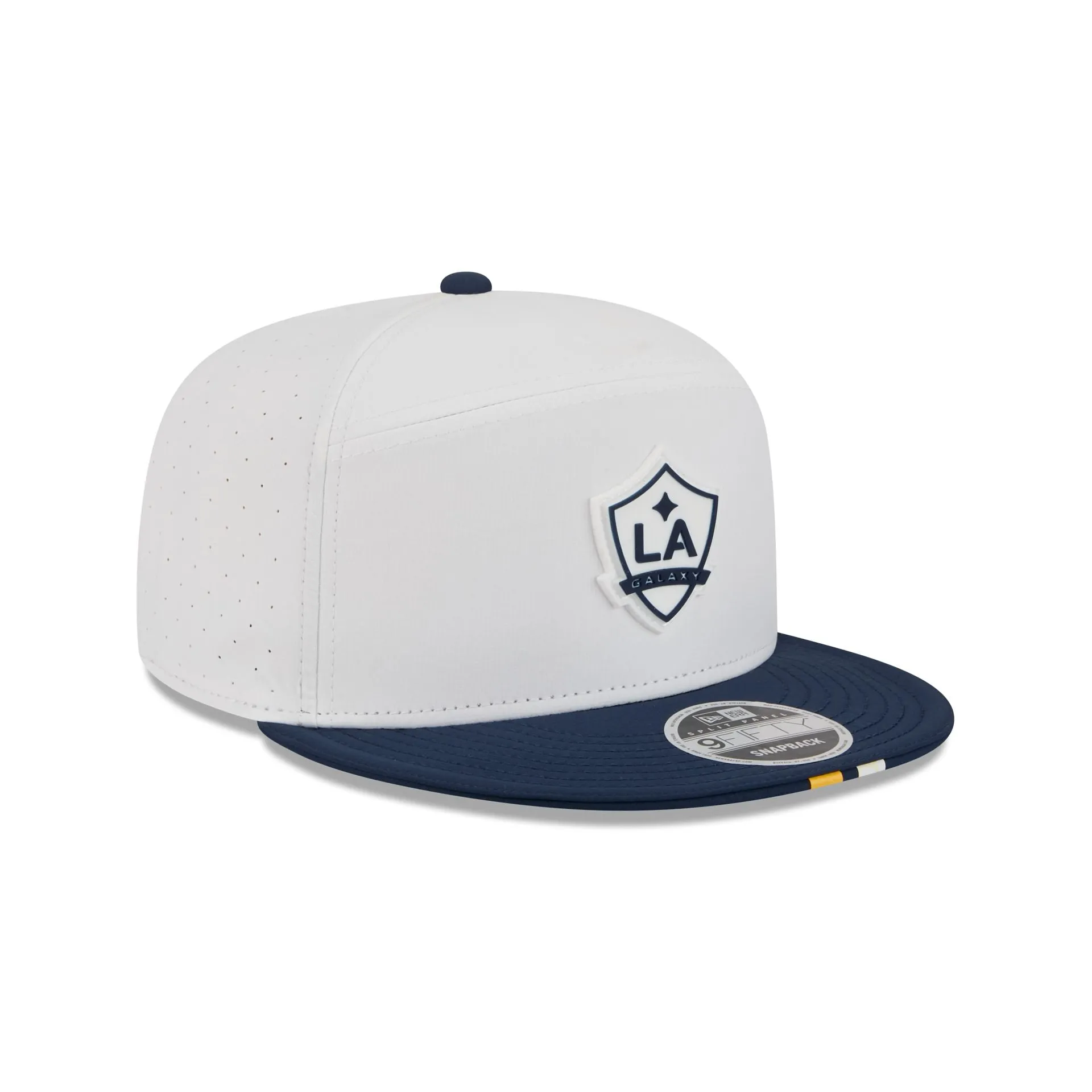 LA Galaxy 2026 MLS Kickoff Split Panel 9FIFTY Snapback Hat sold by New Era product image thumbnail 3