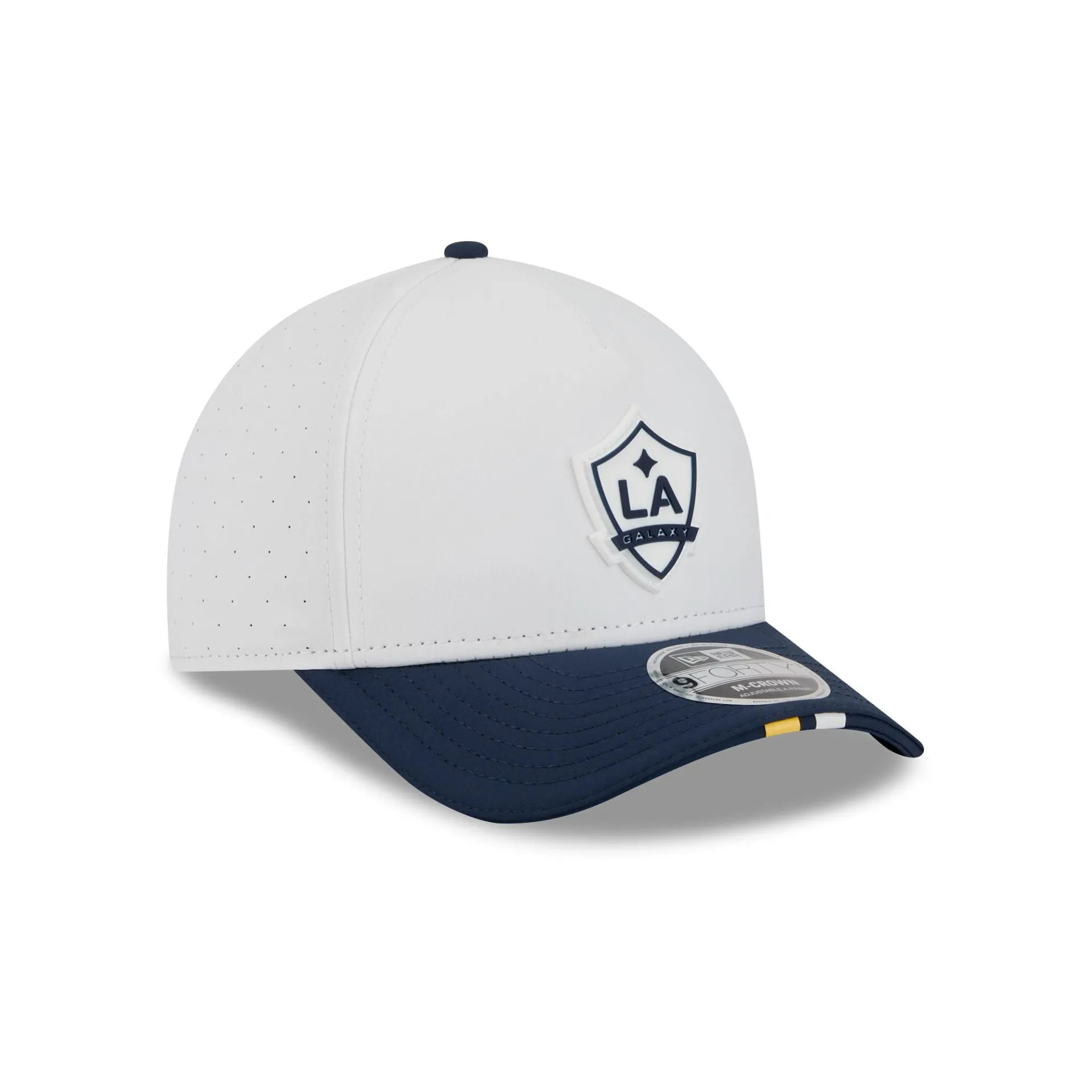 LA Galaxy 2026 MLS Kickoff 9FORTY M-Crown A-Frame Snapback Hat sold by New Era product image thumbnail 3