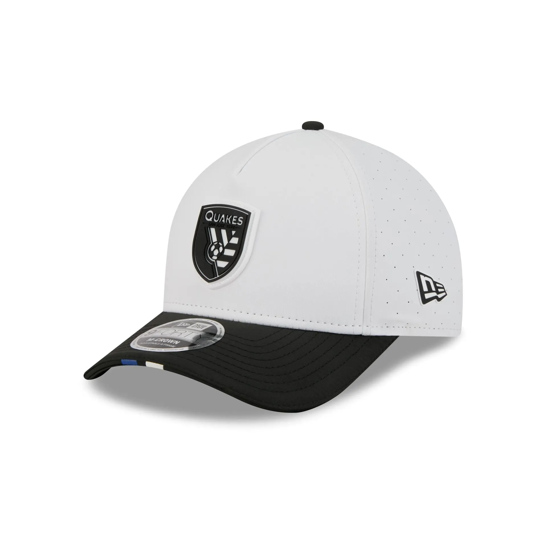 San Jose Earthquakes 2026 MLS Kickoff 9FORTY M-Crown A-Frame Snapback Hat sold by New Era