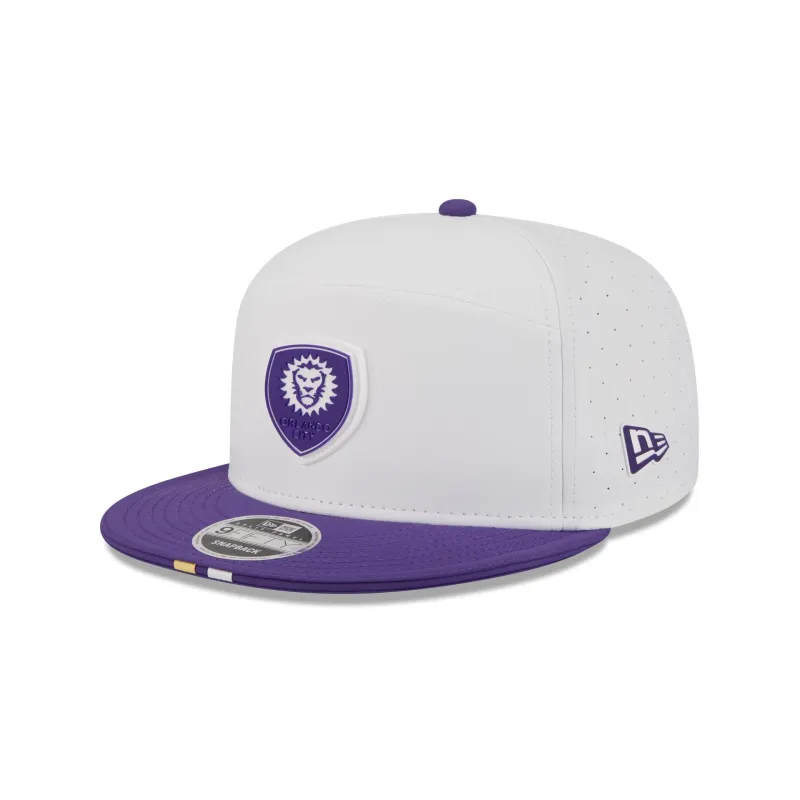 Orlando City SC 2026 MLS Kickoff Split Panel 9FIFTY Snapback Hat sold by New Era