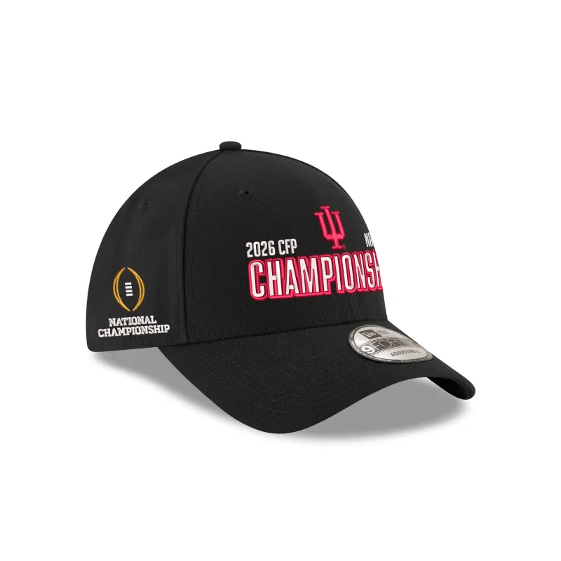 Indiana Hoosiers 2026 College Football Championship Participation 9FORTY Adjustable Hat made by New Era